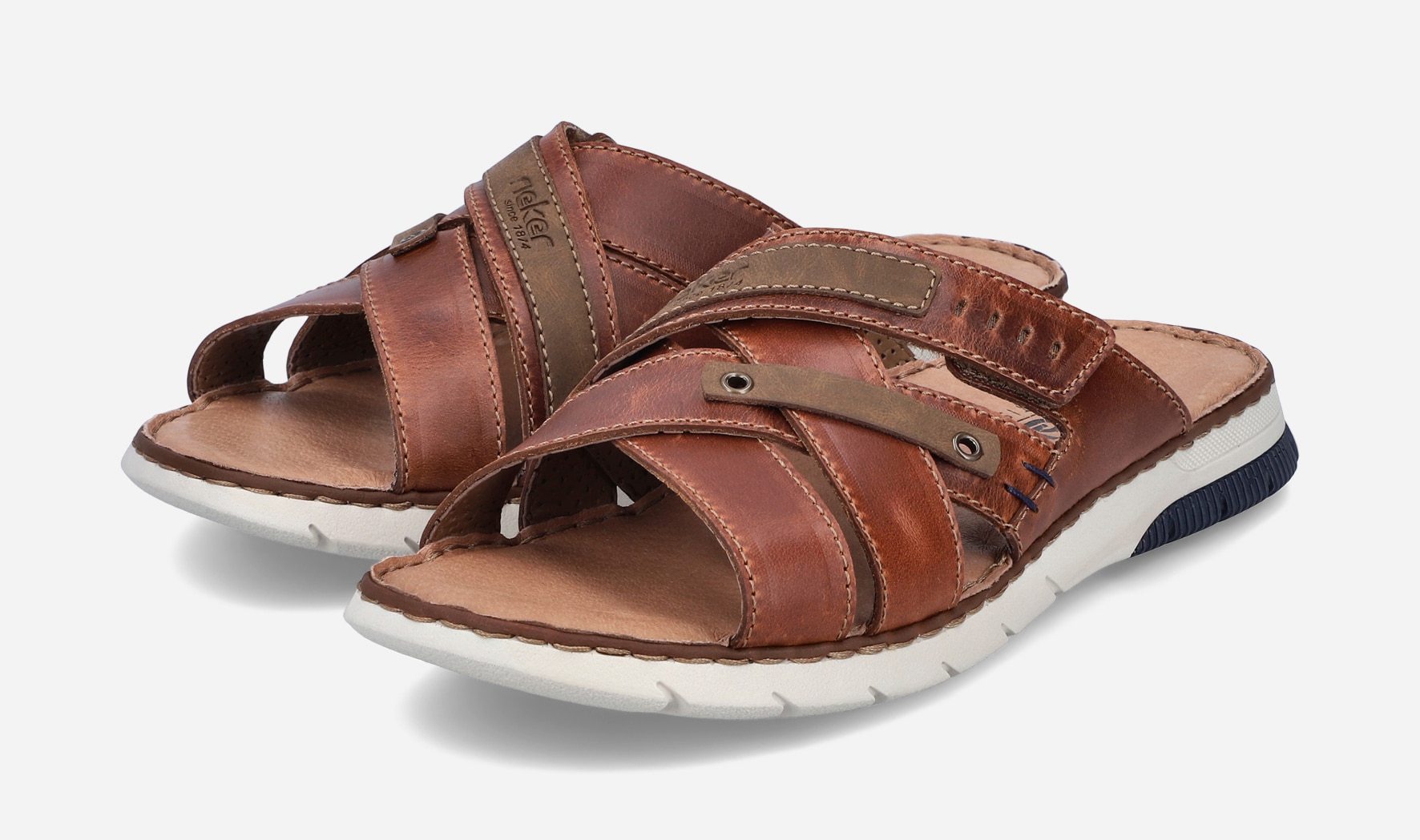 RIEKER, Sandal Brun