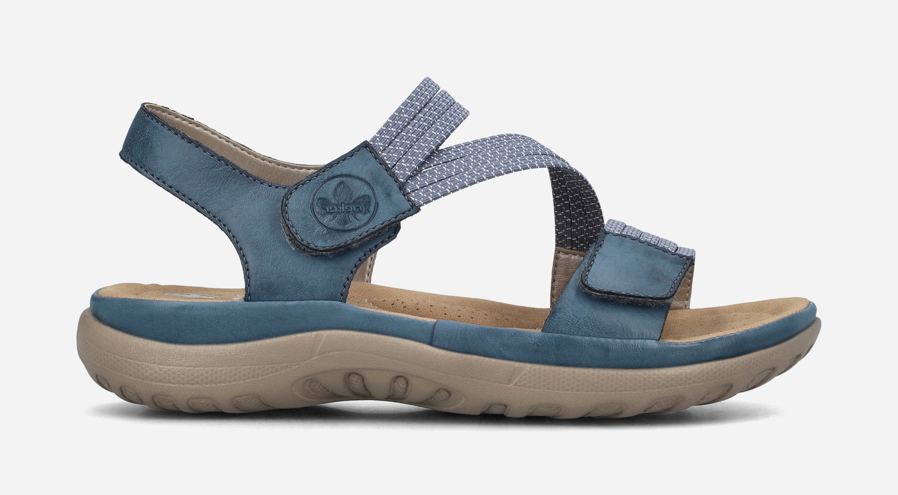 RIEKER, Sandal Blå