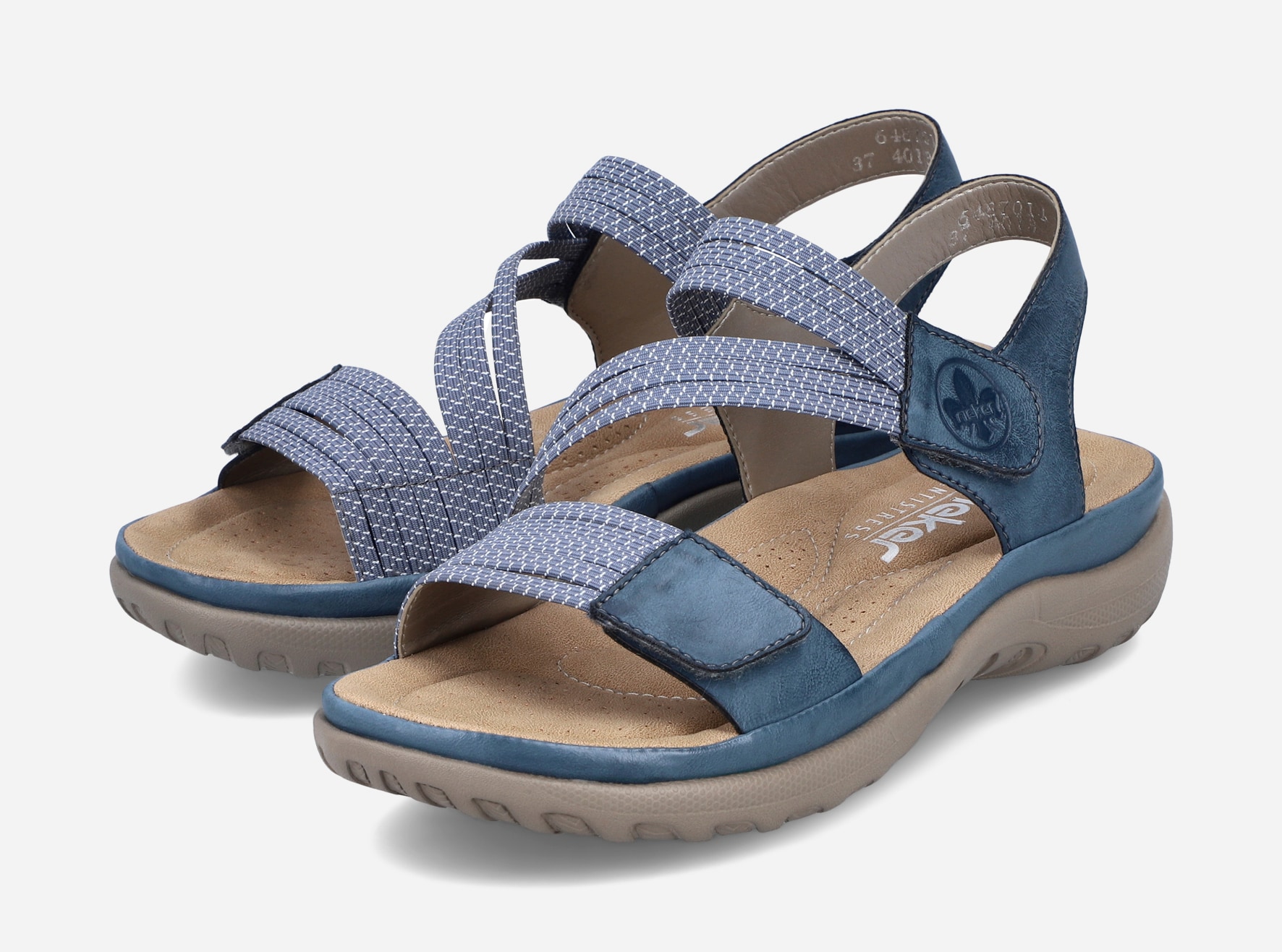 RIEKER, Sandal Blå