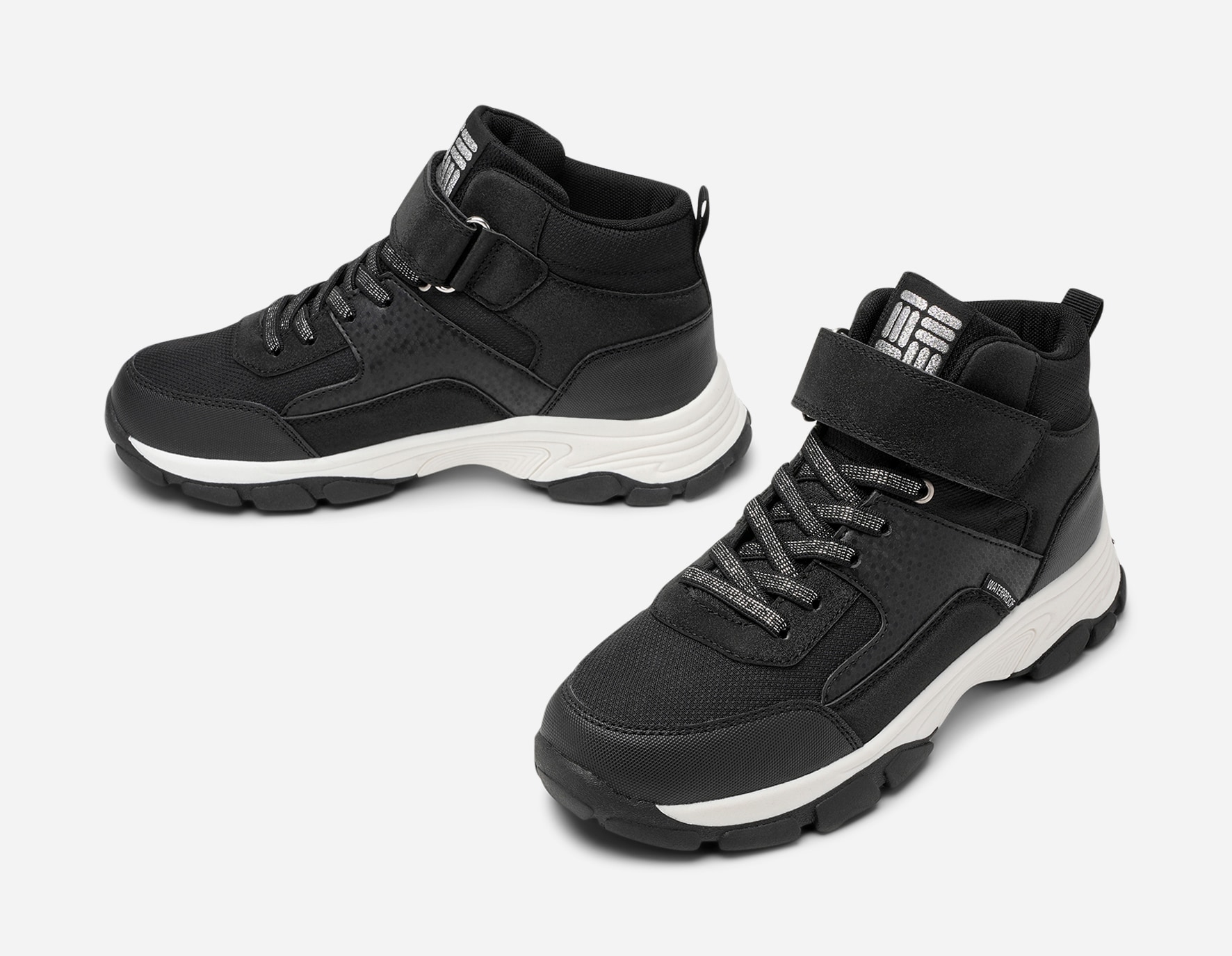 DINSKO, Høye sneakers, waterproof Sort