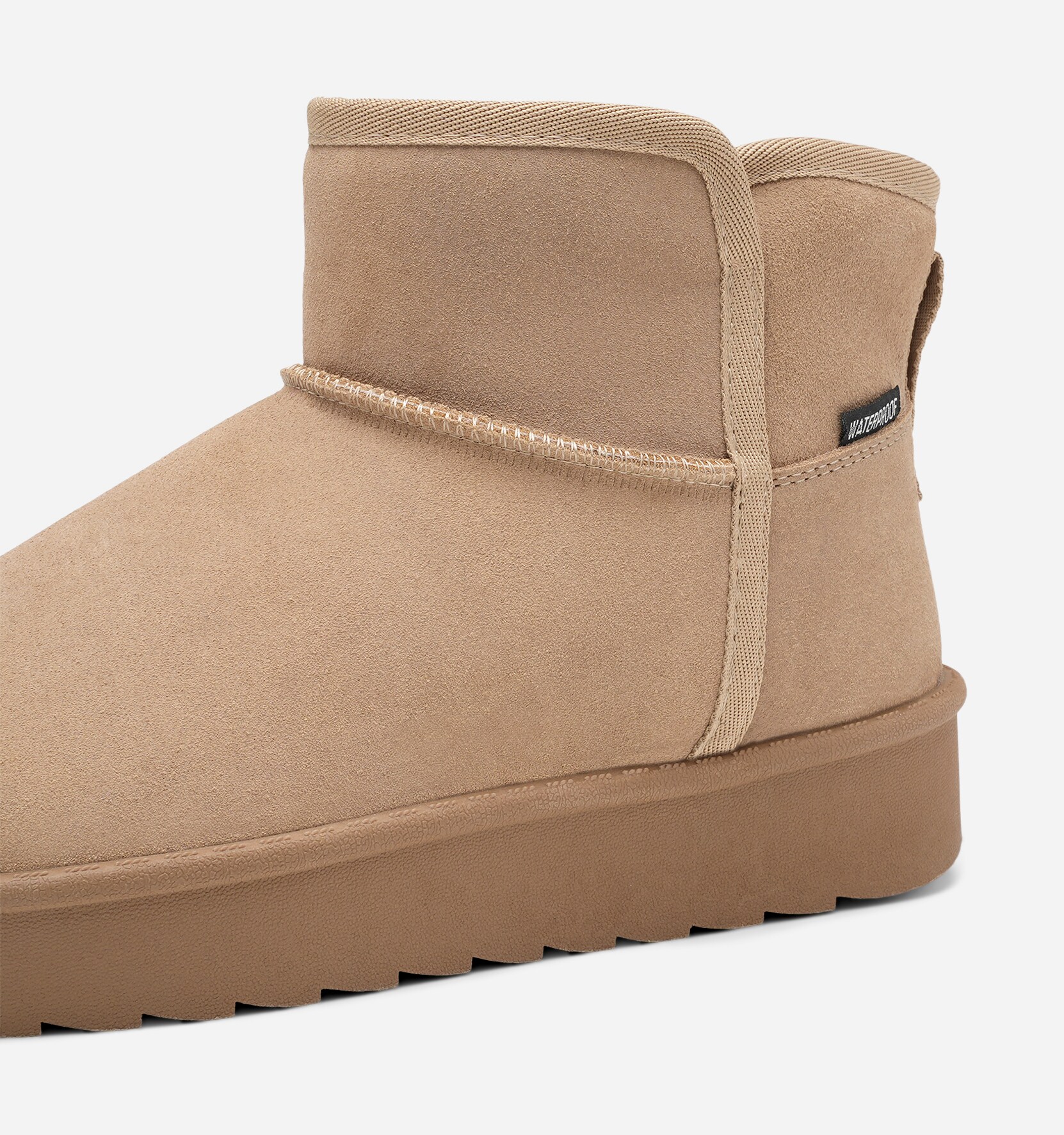 LINEAR, Varmforet boots, waterproof Beige