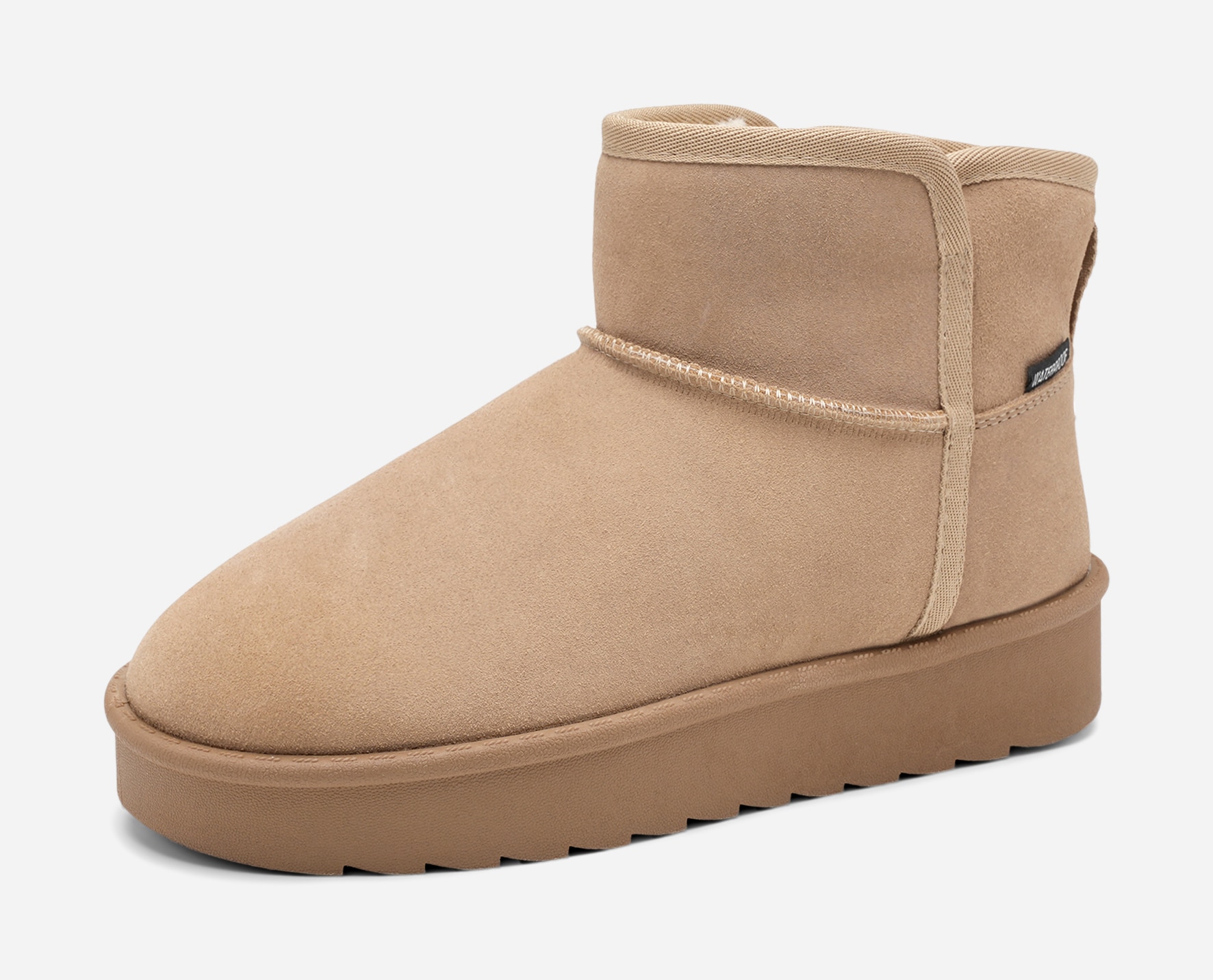 LINEAR, Varmforet boots, waterproof Beige
