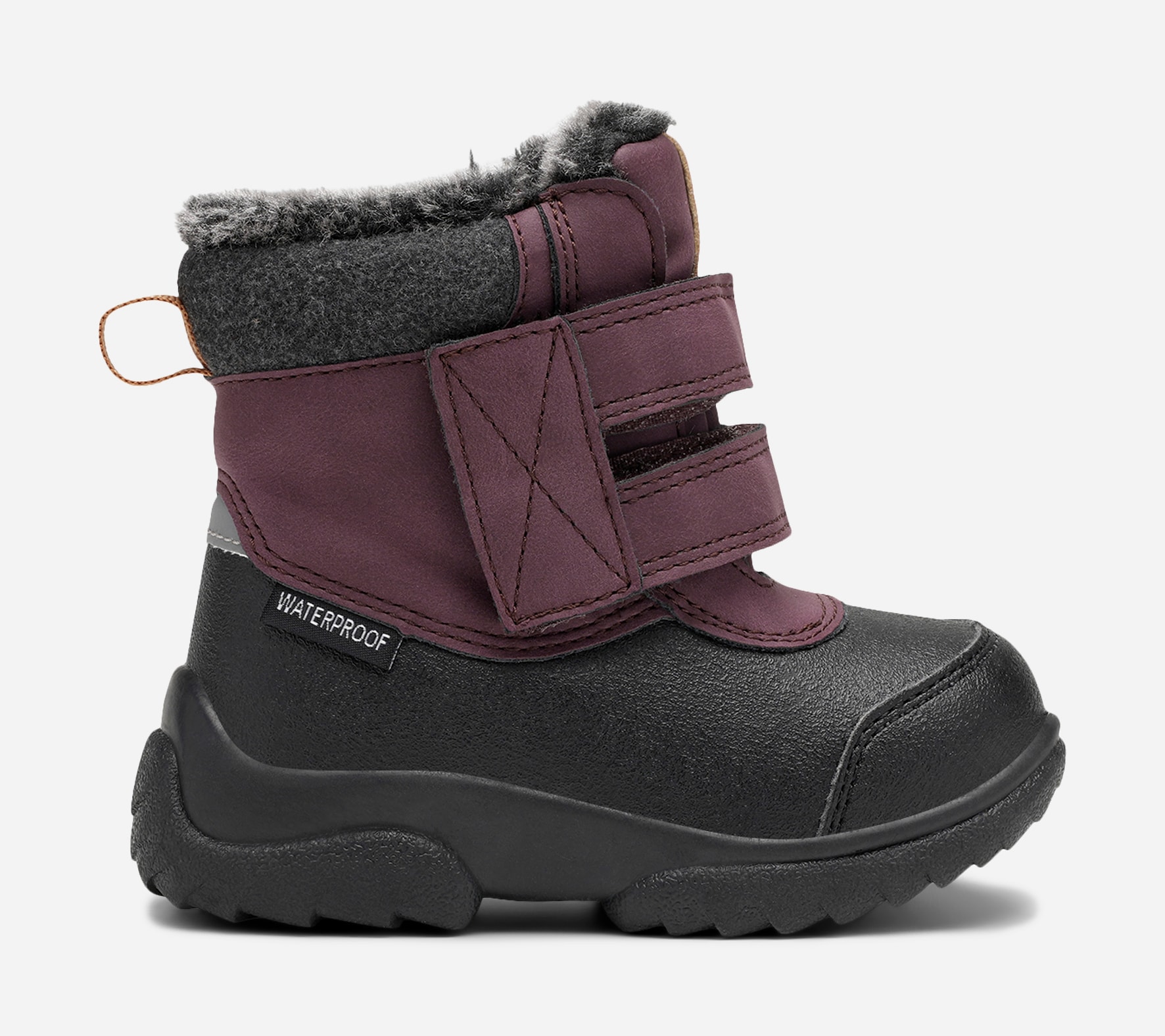 LINEAR, Varmforet skolett waterproof Rød