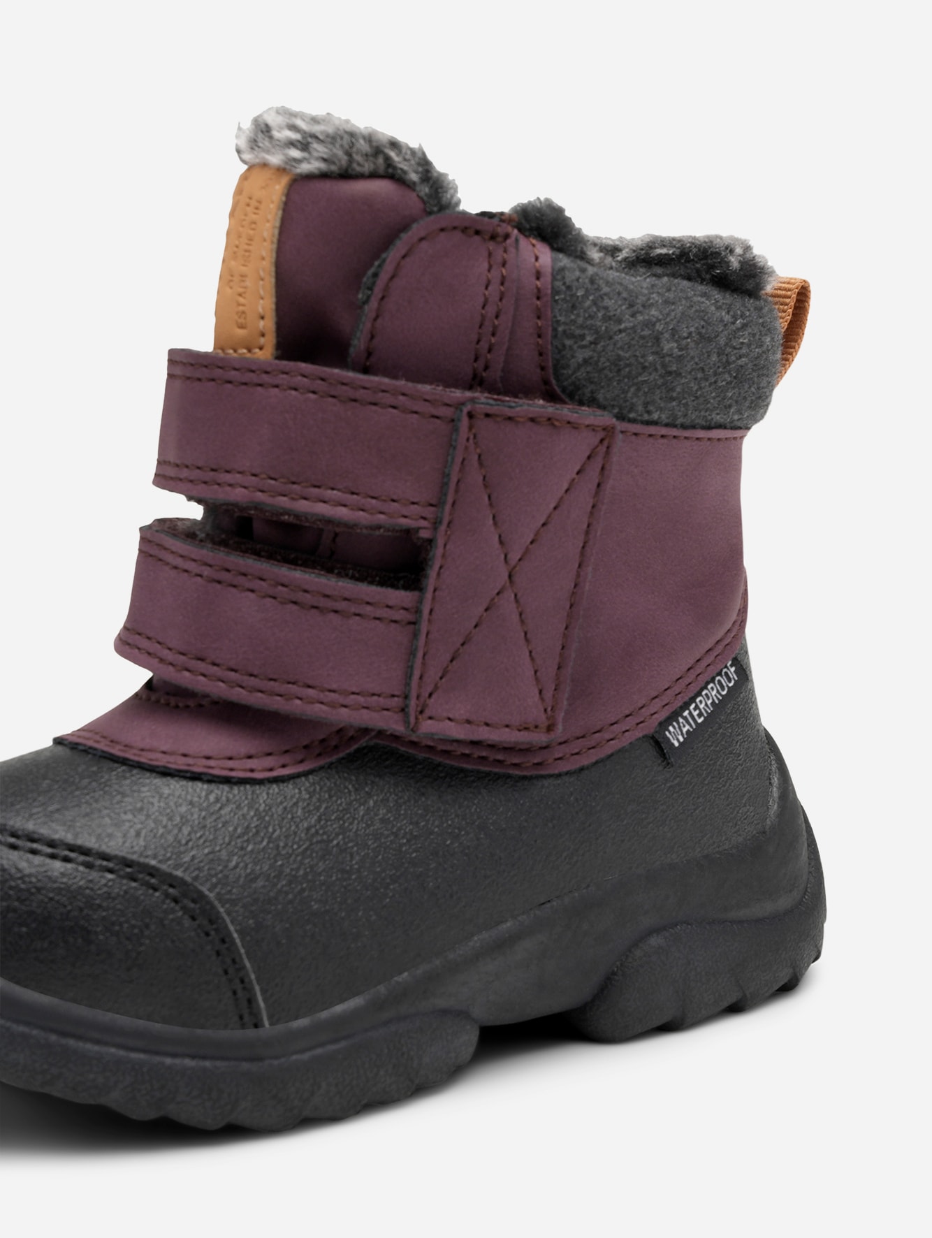 LINEAR, Varmforet skolett waterproof Rød