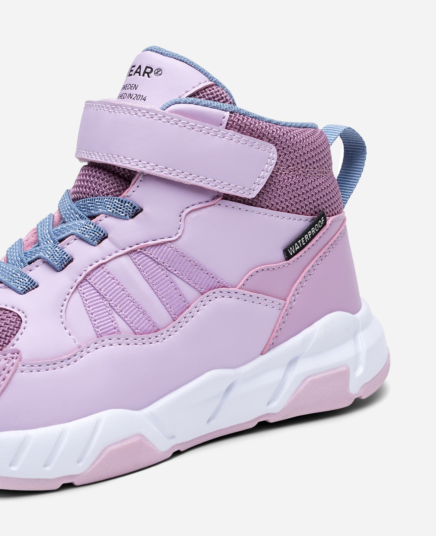 LINEAR, Høye sneakers, waterproof Lilla