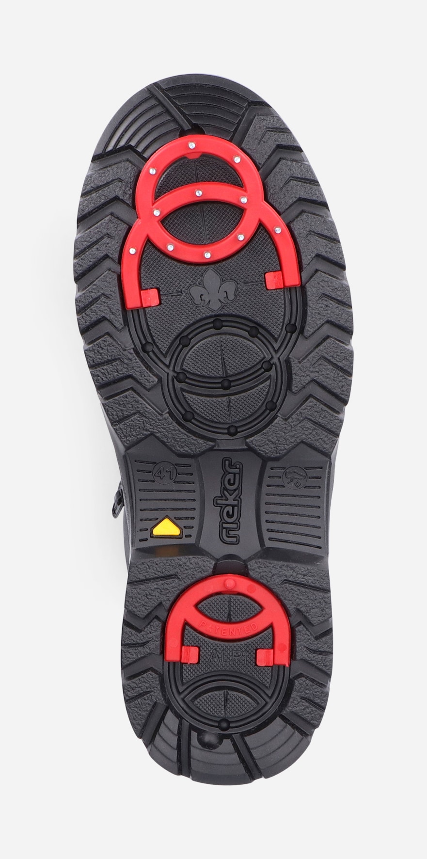 RIEKER, Varmforet boots Sort