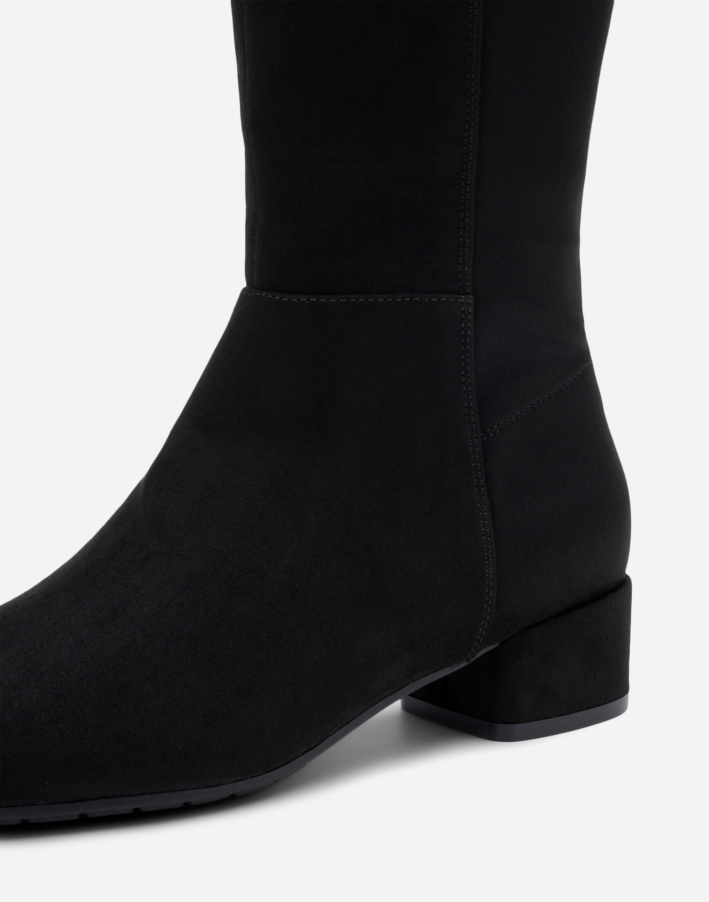 SO ALL, Støvlett med stretchskaft Sort