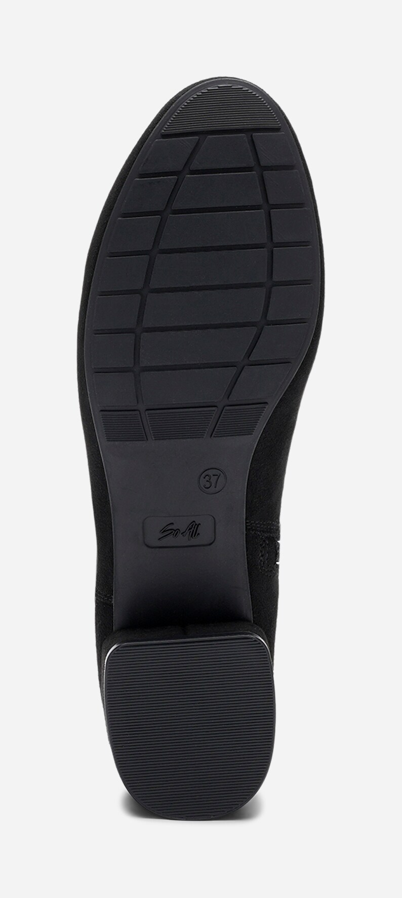 SO ALL, Støvlett med stretchskaft Sort