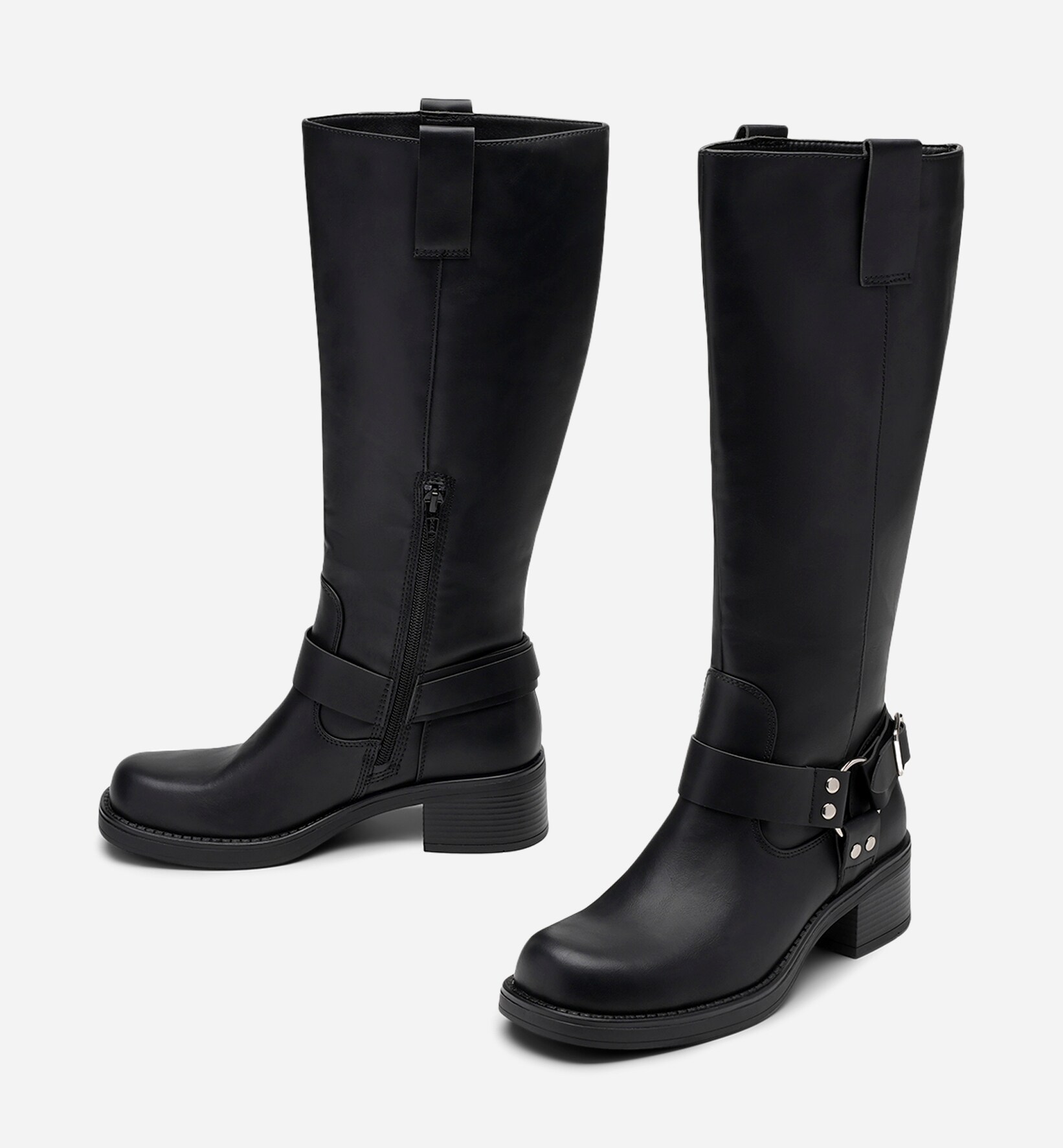 XIT, Støvlett med spenner Sort