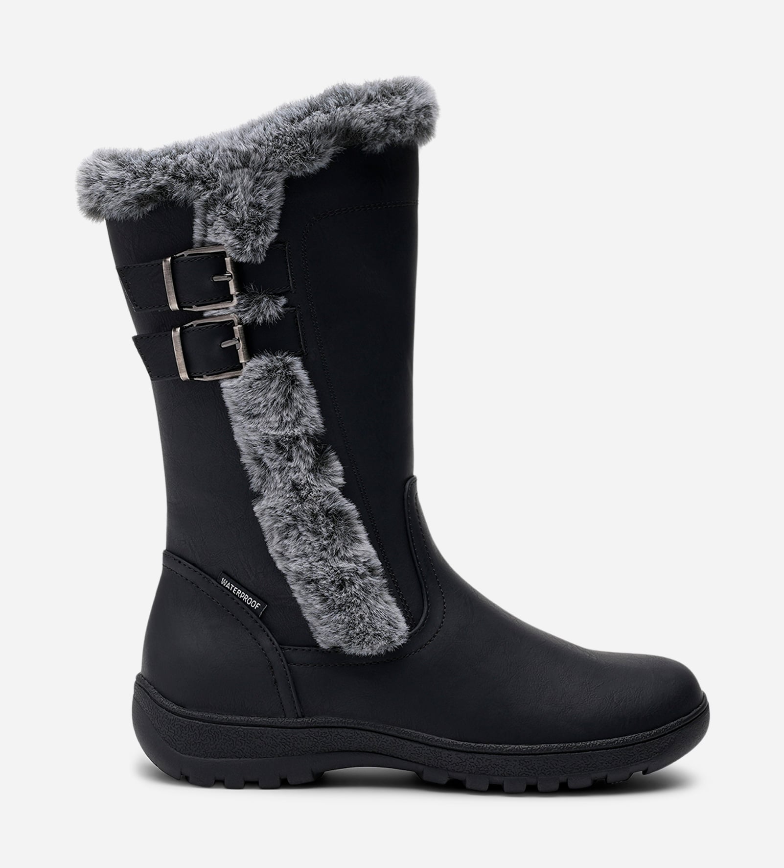 SO ALL, Varmforet støvlett, waterproof Sort