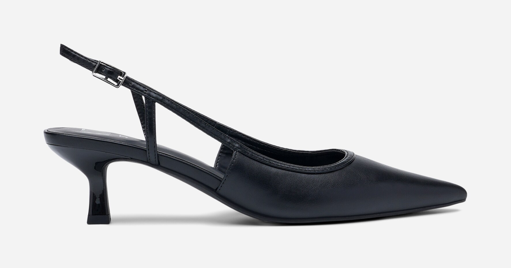 XIT, Pumps med slingback Sort