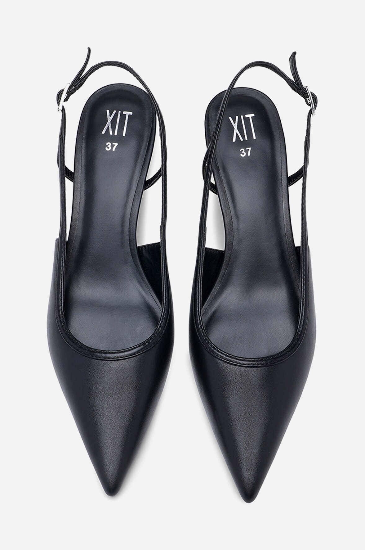 XIT, Pumps med slingback Sort