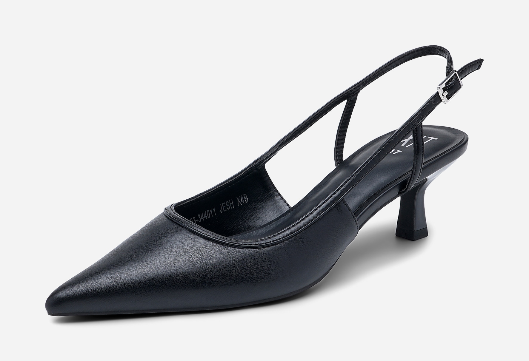 XIT, Pumps med slingback Sort