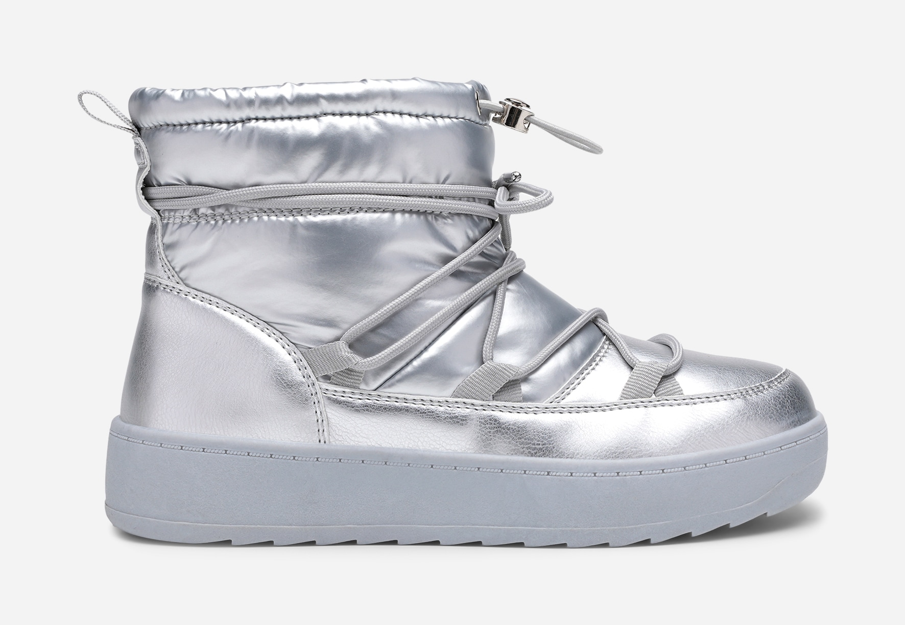 ATTITUDE, Varmforet boots Metall