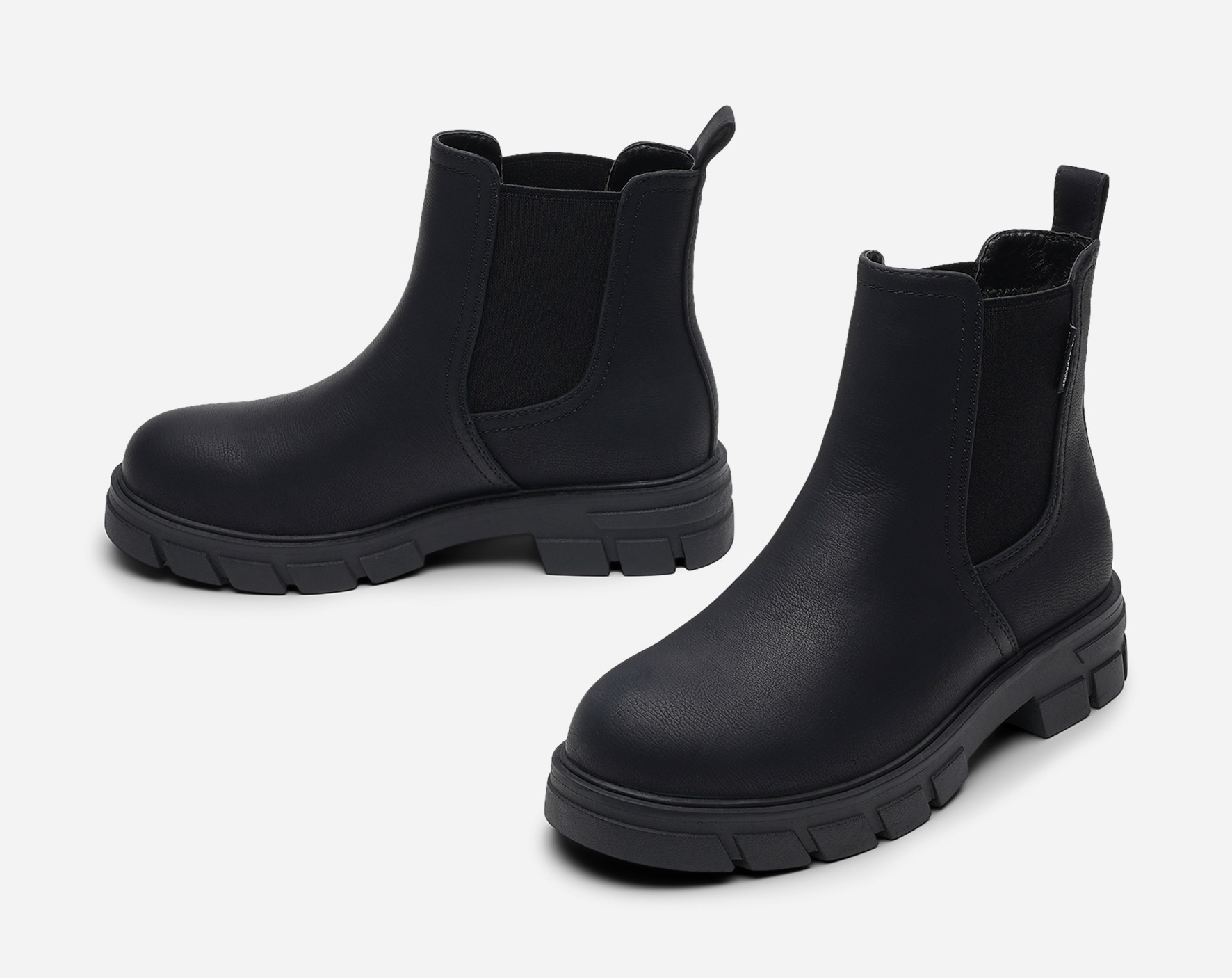 SO ALL, Varmforet boot med innebygd brodd Sort