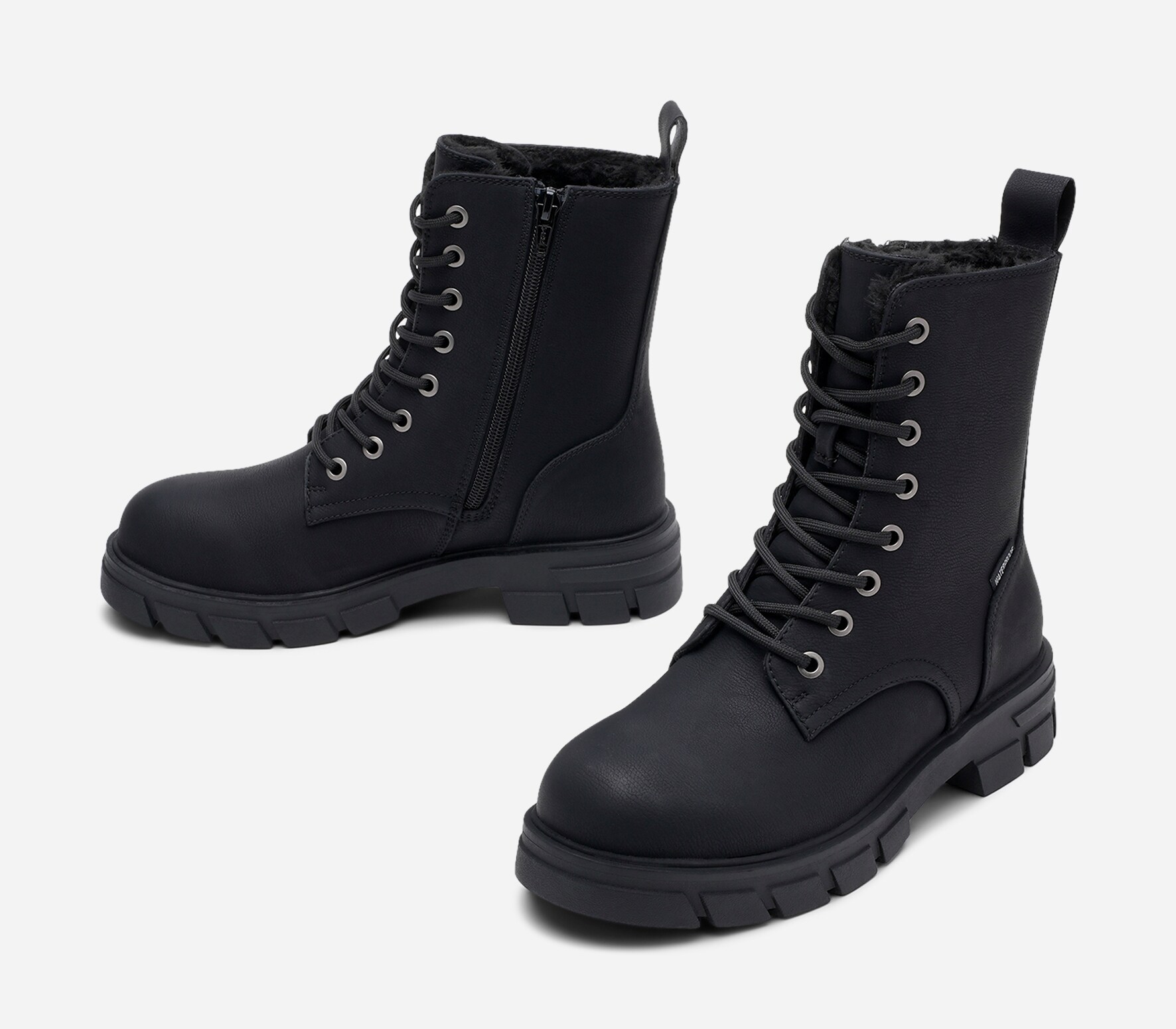 SO ALL, Varmforet skolett med innebygd brodd Sort