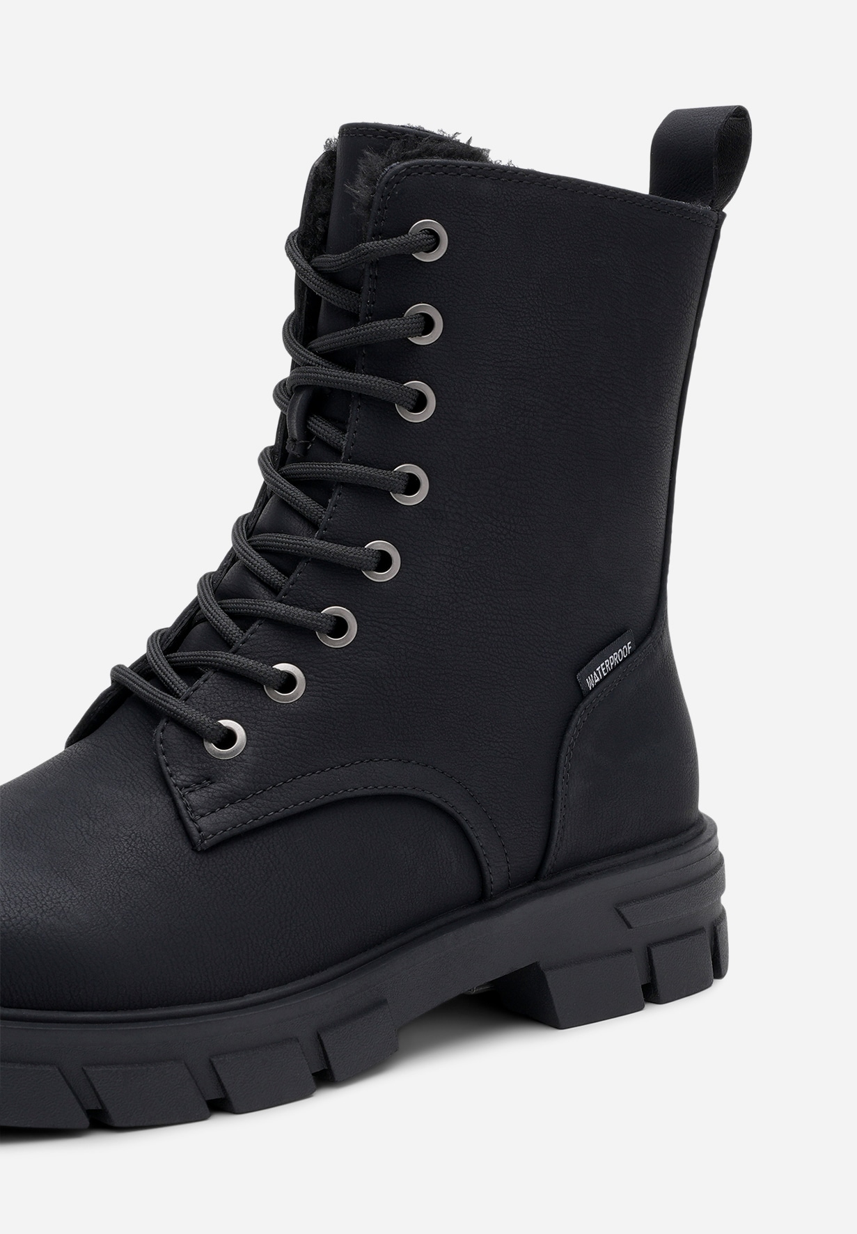 SO ALL, Varmforet skolett med innebygd brodd Sort