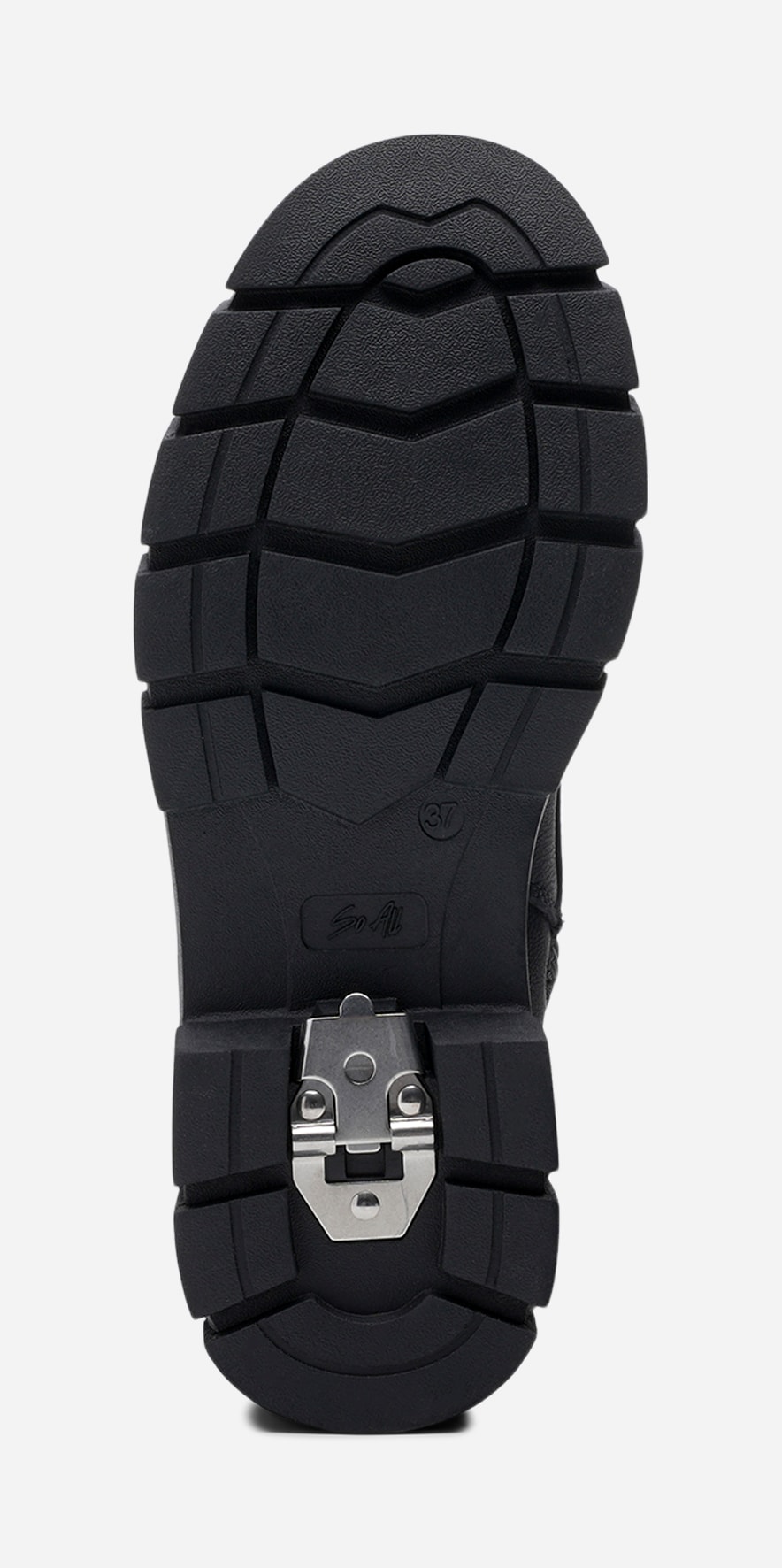 SO ALL, Varmforet skolett med innebygd brodd Sort