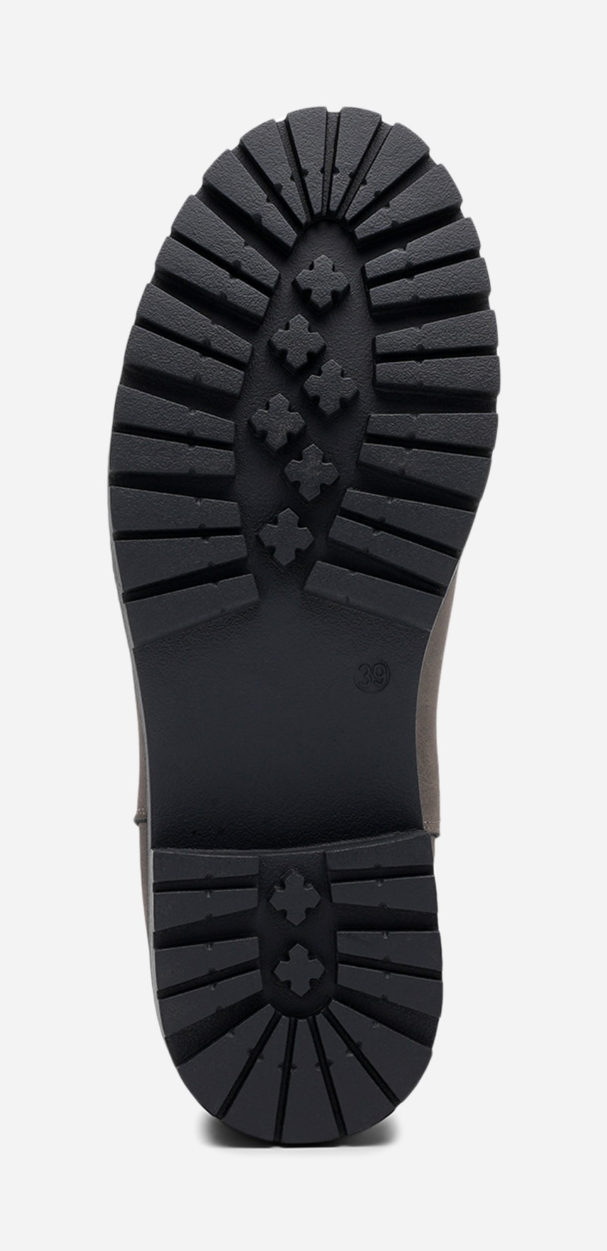 SO ALL, Varmforet chelseaboots Brun