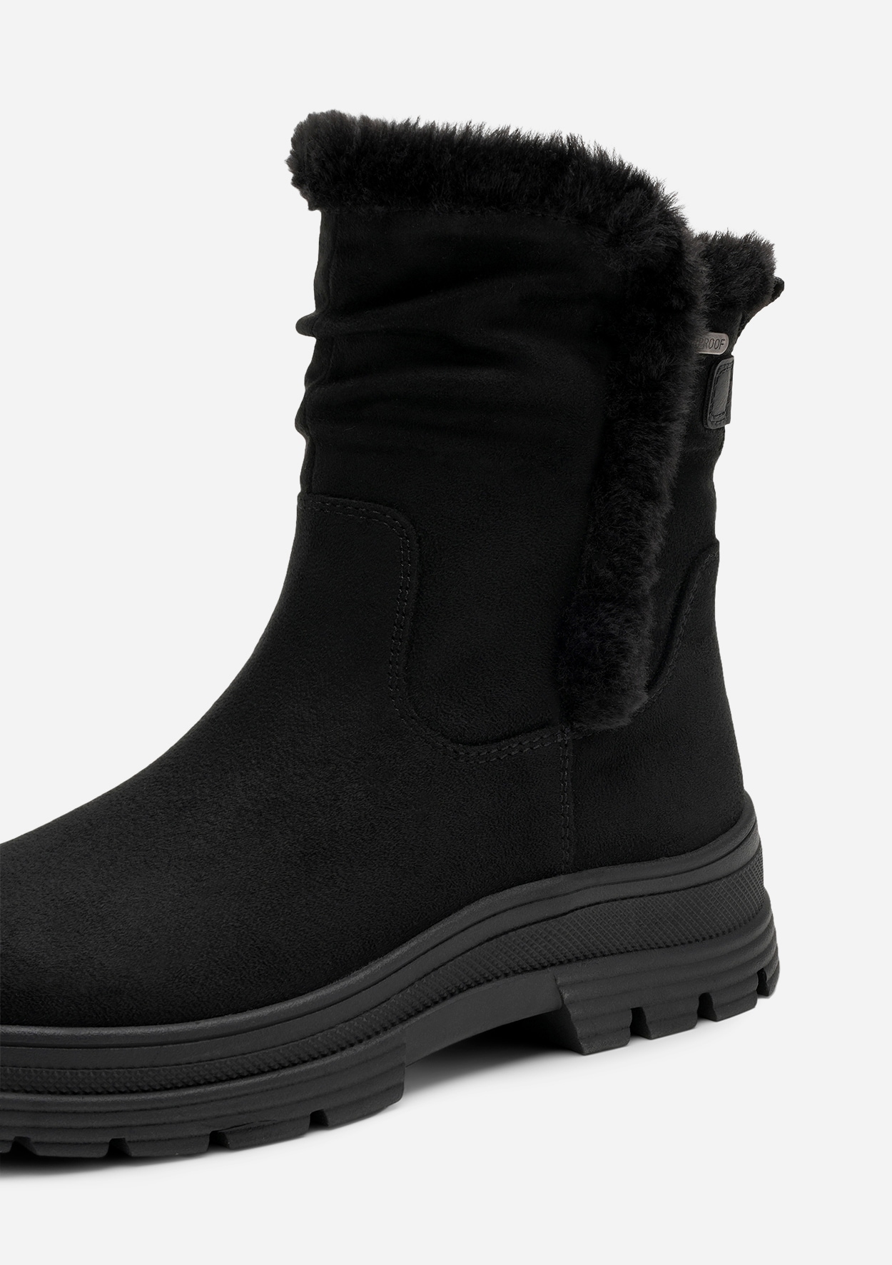 LINEAR, Varmforet boots, waterproof Sort