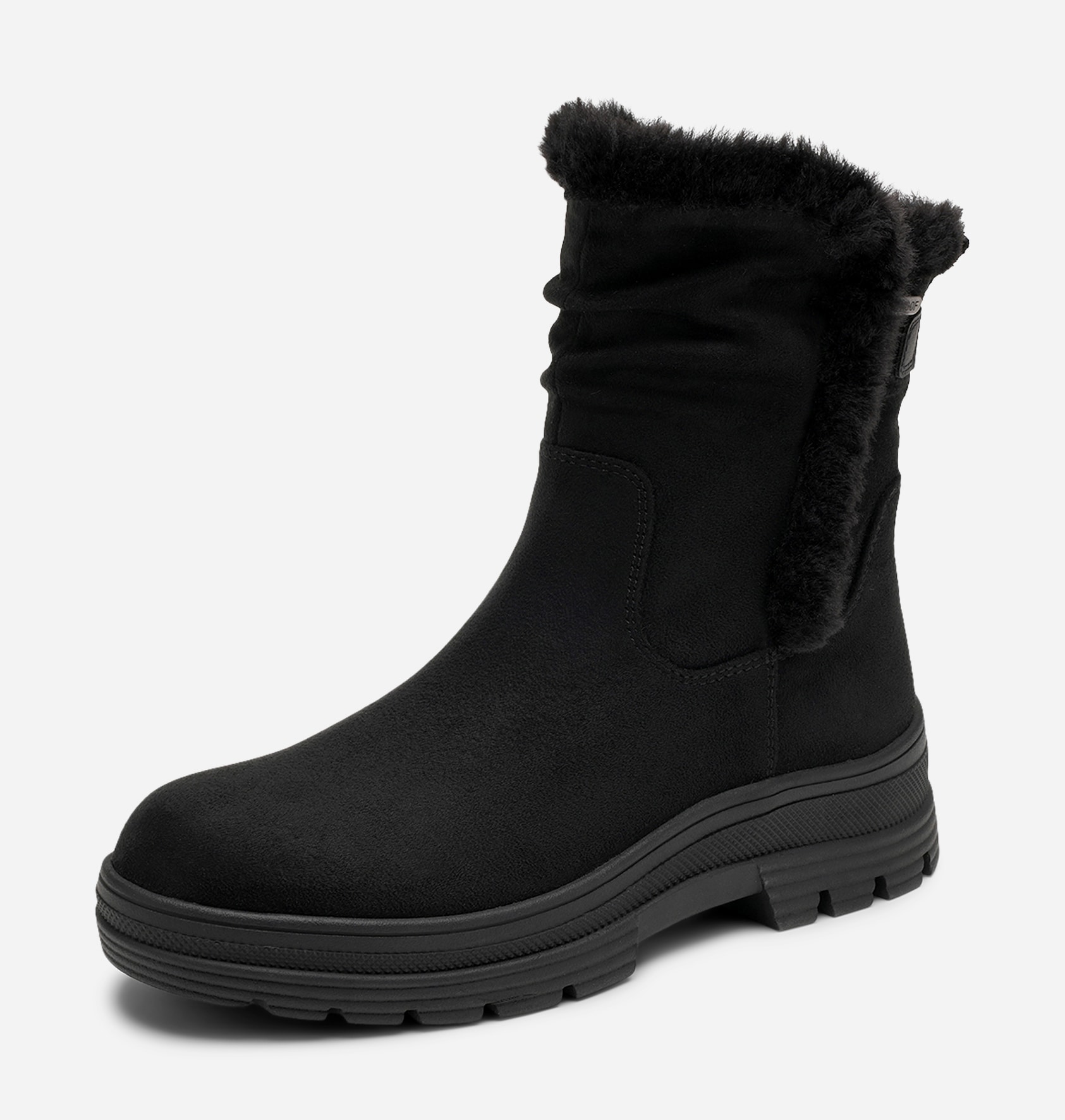 LINEAR, Varmforet boots, waterproof Sort