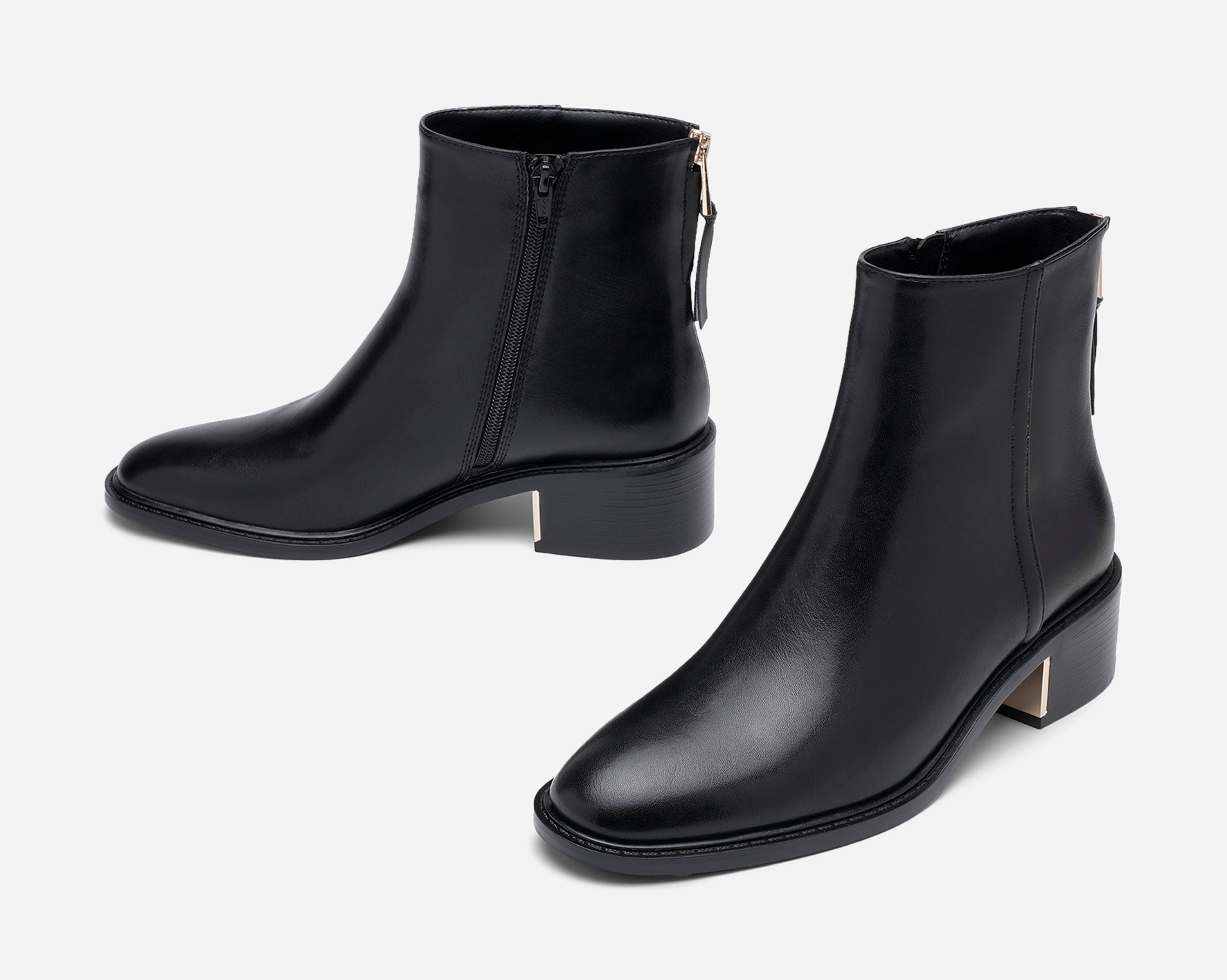 XIT, Boots med glidelås Sort