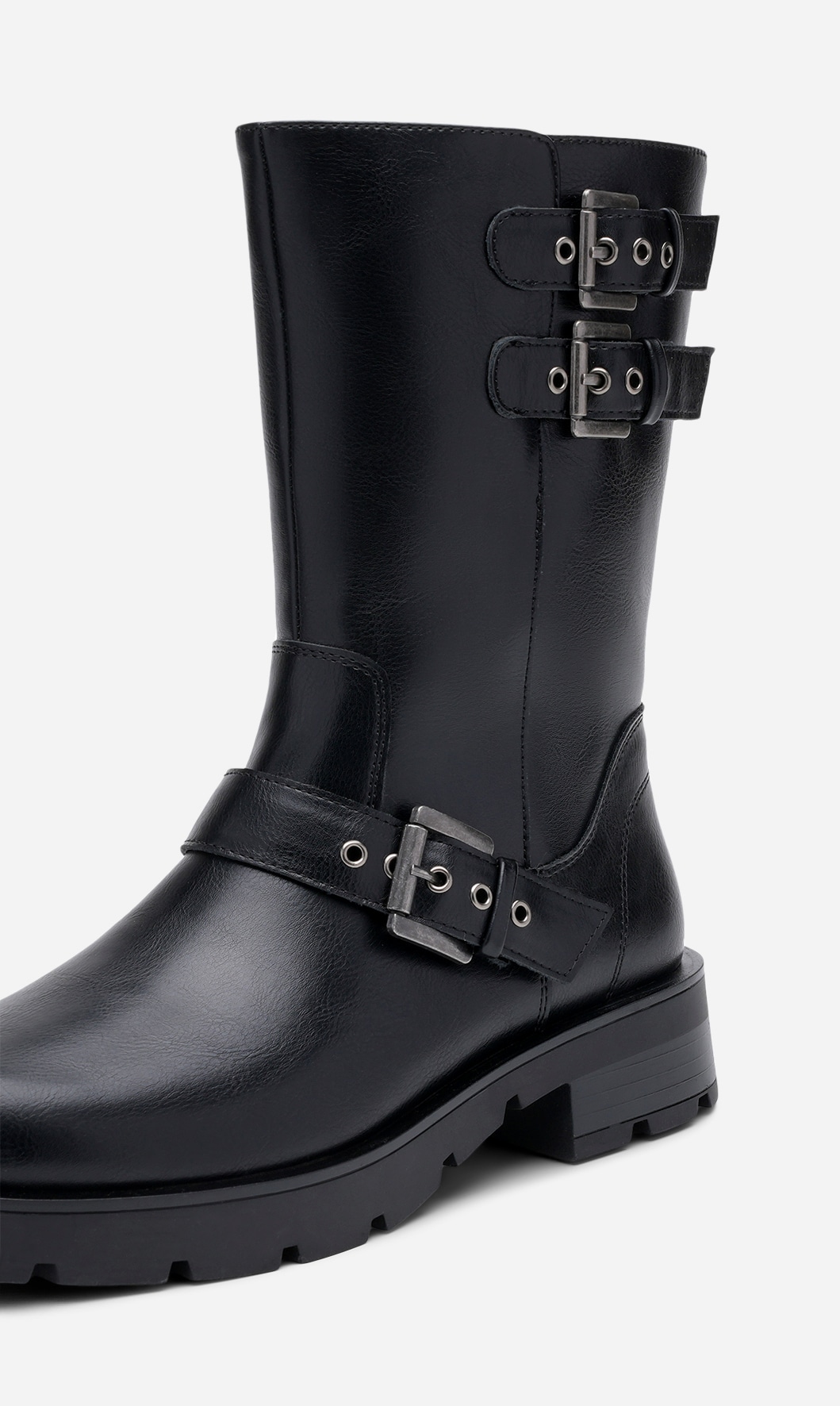 ATTITUDE, Bikerboots Sort