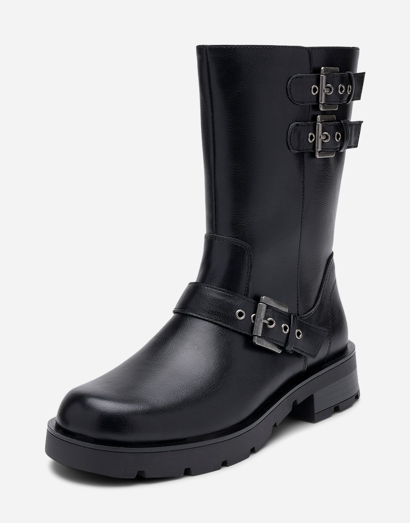 ATTITUDE, Bikerboots Sort