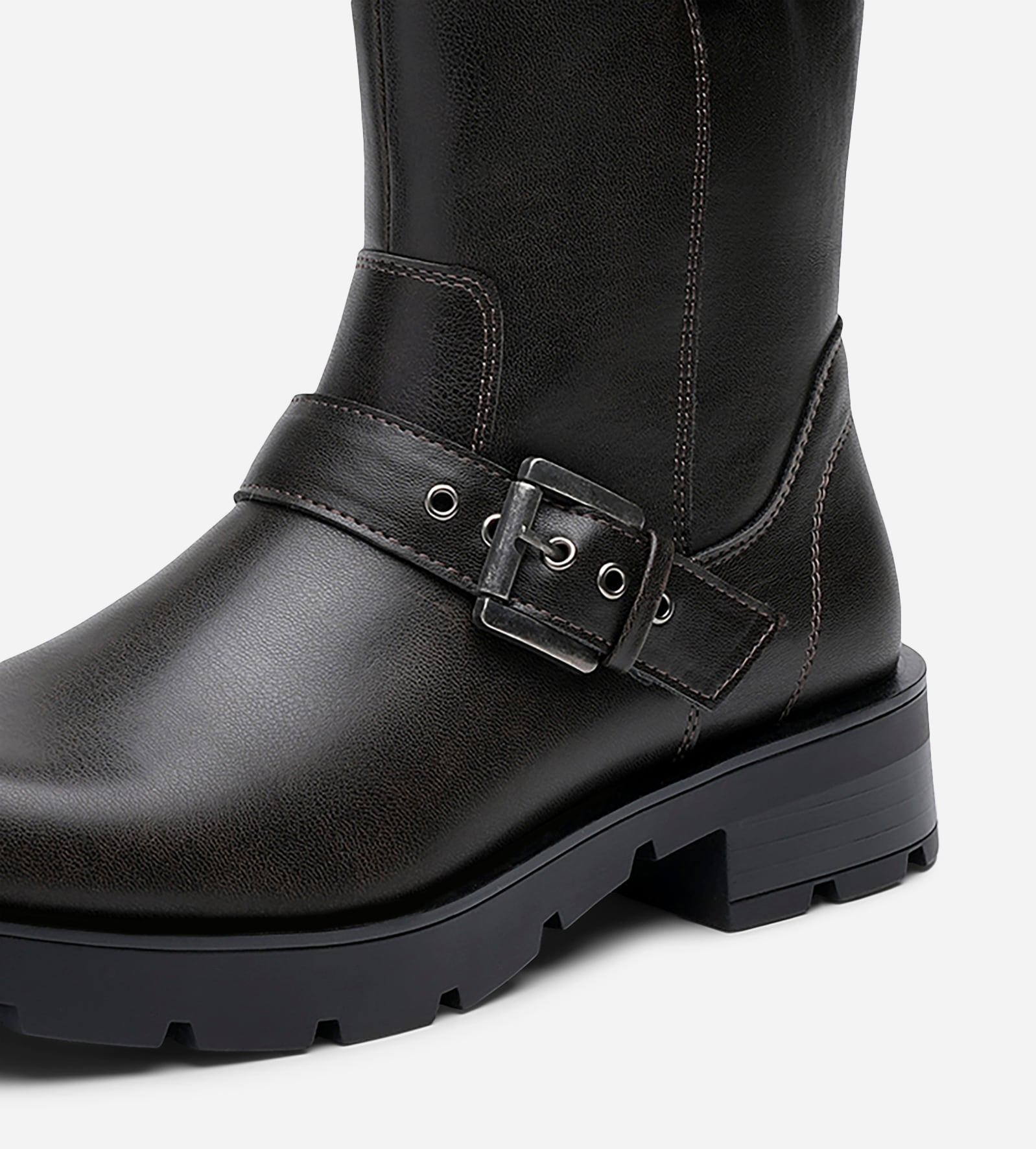 ATTITUDE, Bikerboots Brun