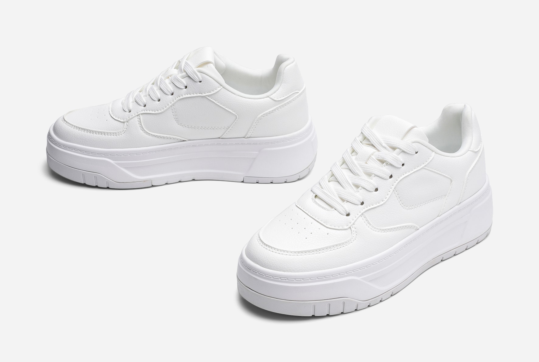 ATTITUDE, Sneakers Hvit