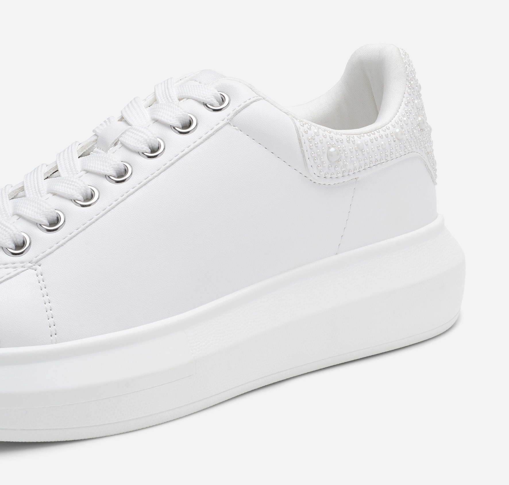 ATTITUDE, Sneakers Hvit