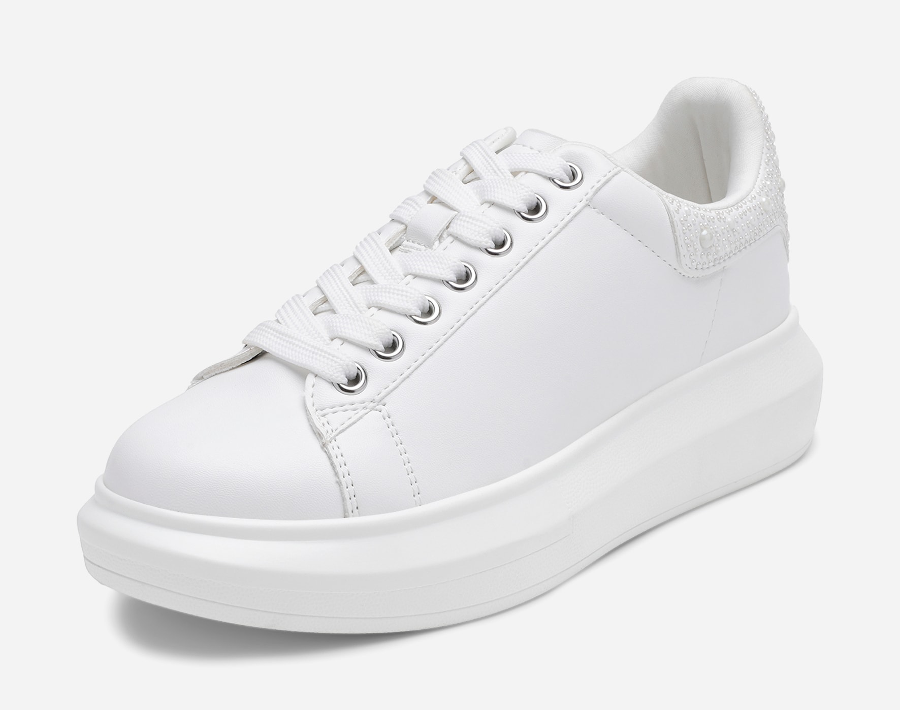 ATTITUDE, Sneakers Hvit