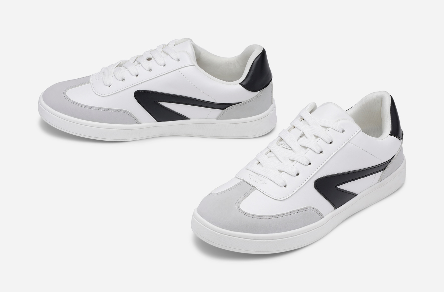 ATTITUDE, Sneakers Hvit
