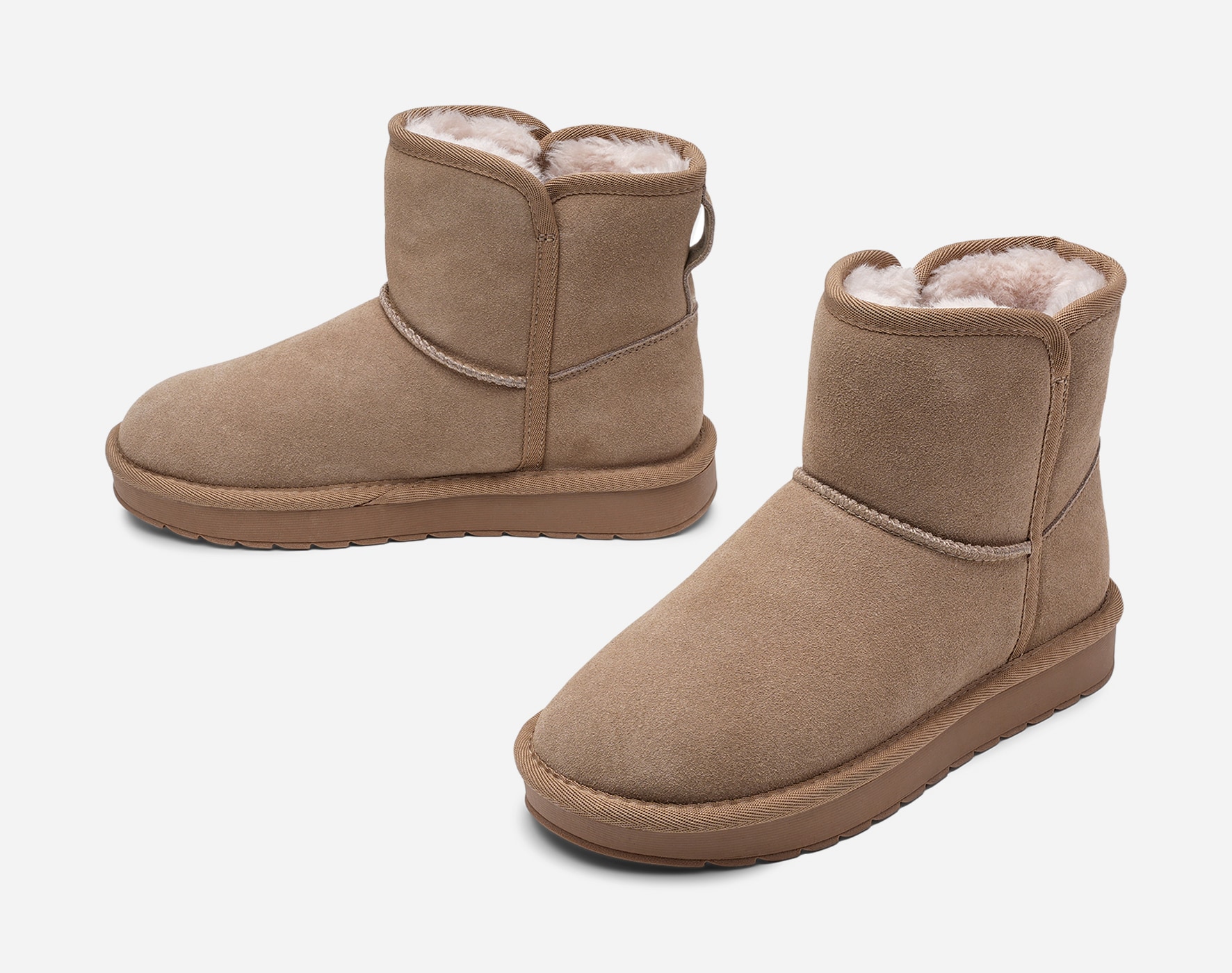 PACE, Varmforet boots Beige
