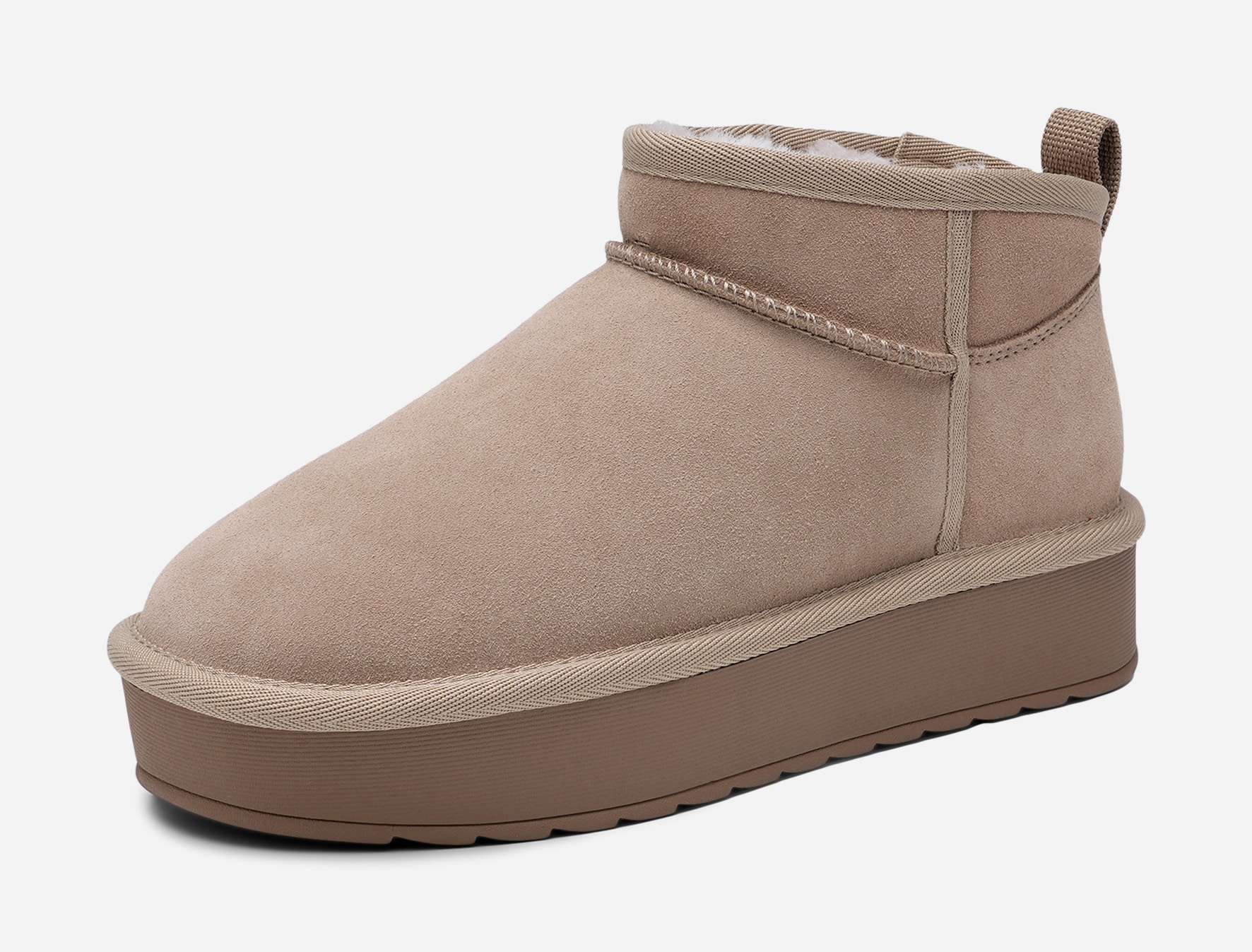 PACE, Varmforet boots Beige