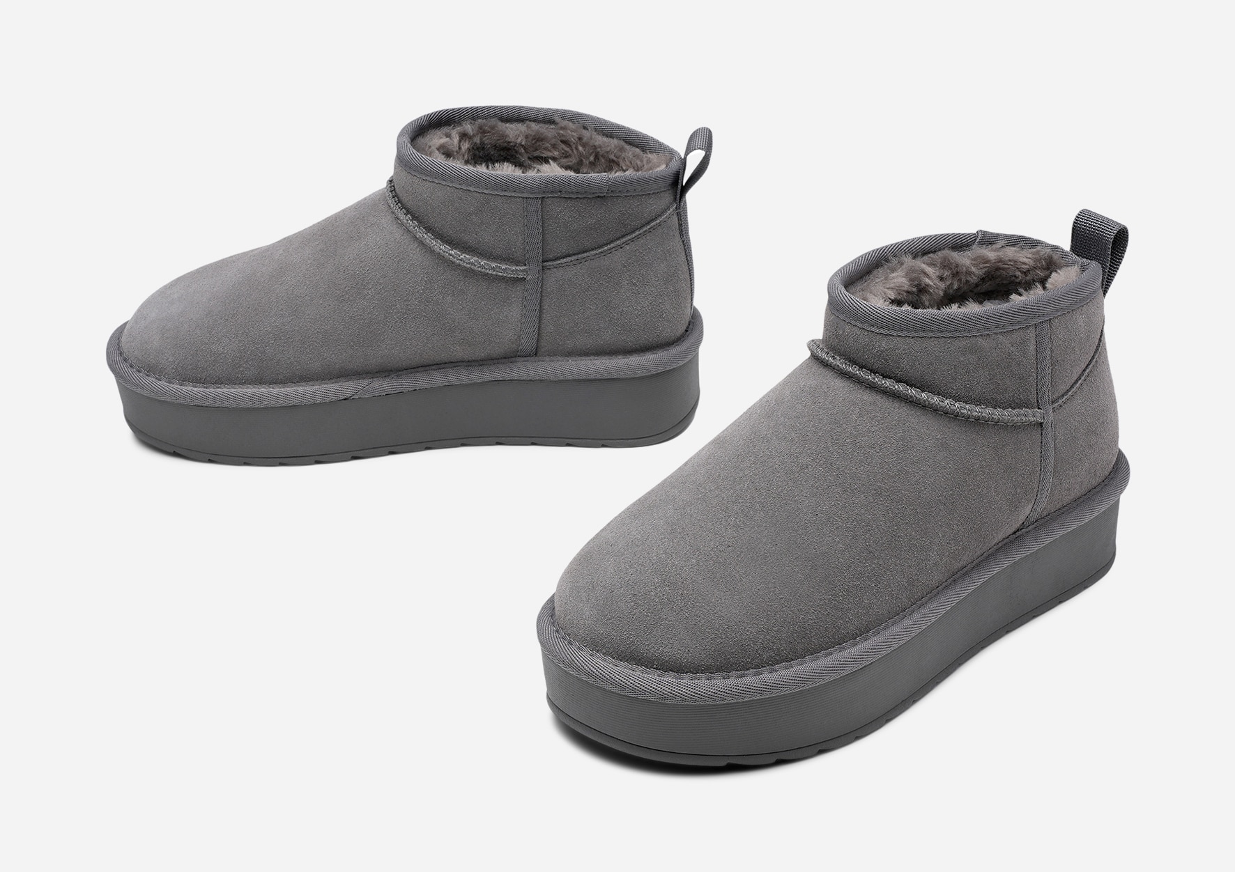 PACE, Varmforet boots Grå