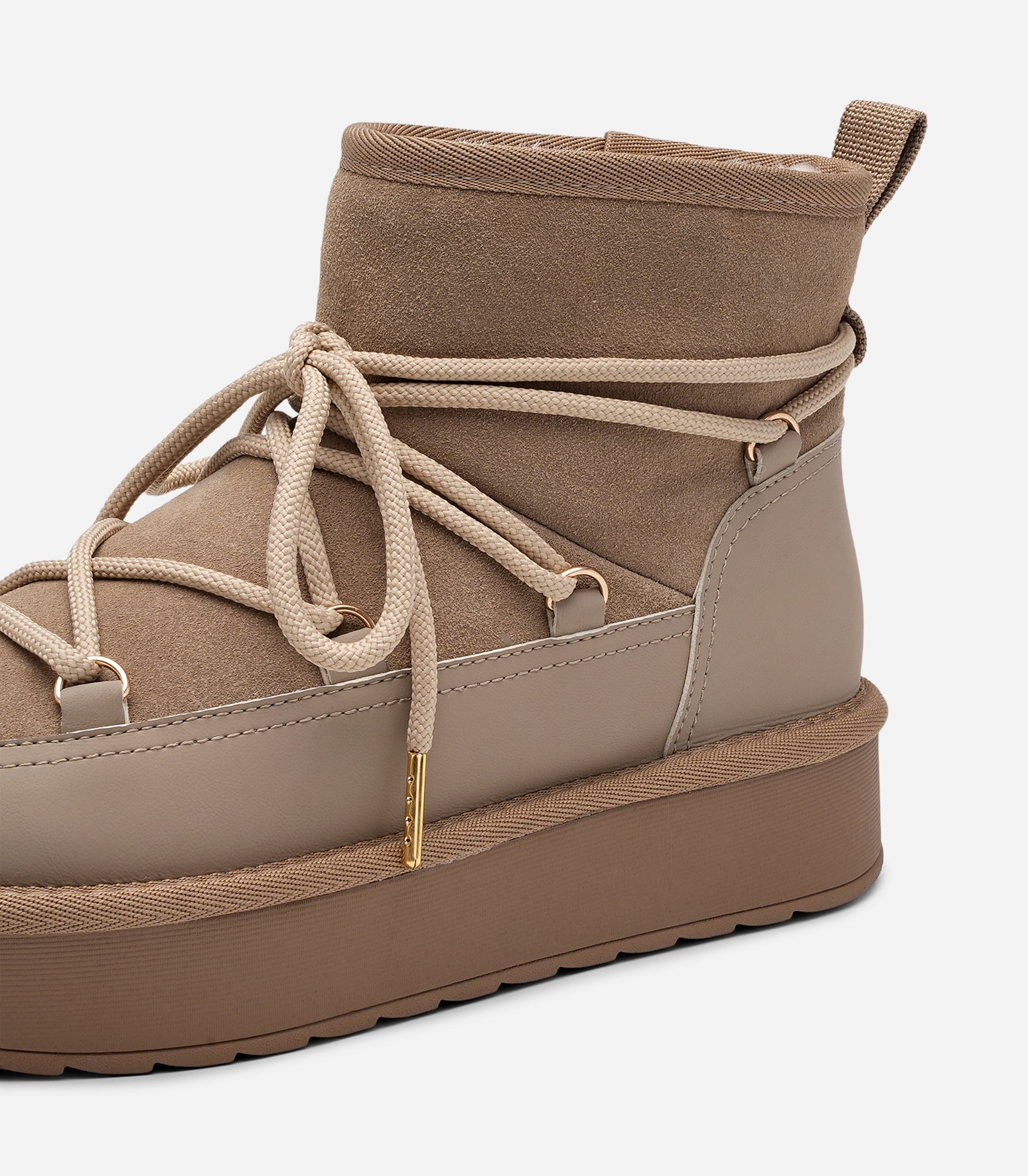 PACE, Varmforet boots Beige