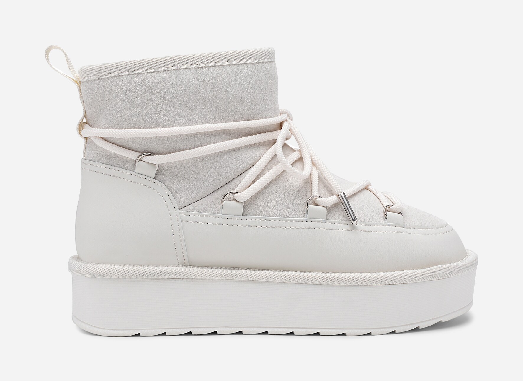 PACE, Varmforet boots Hvit