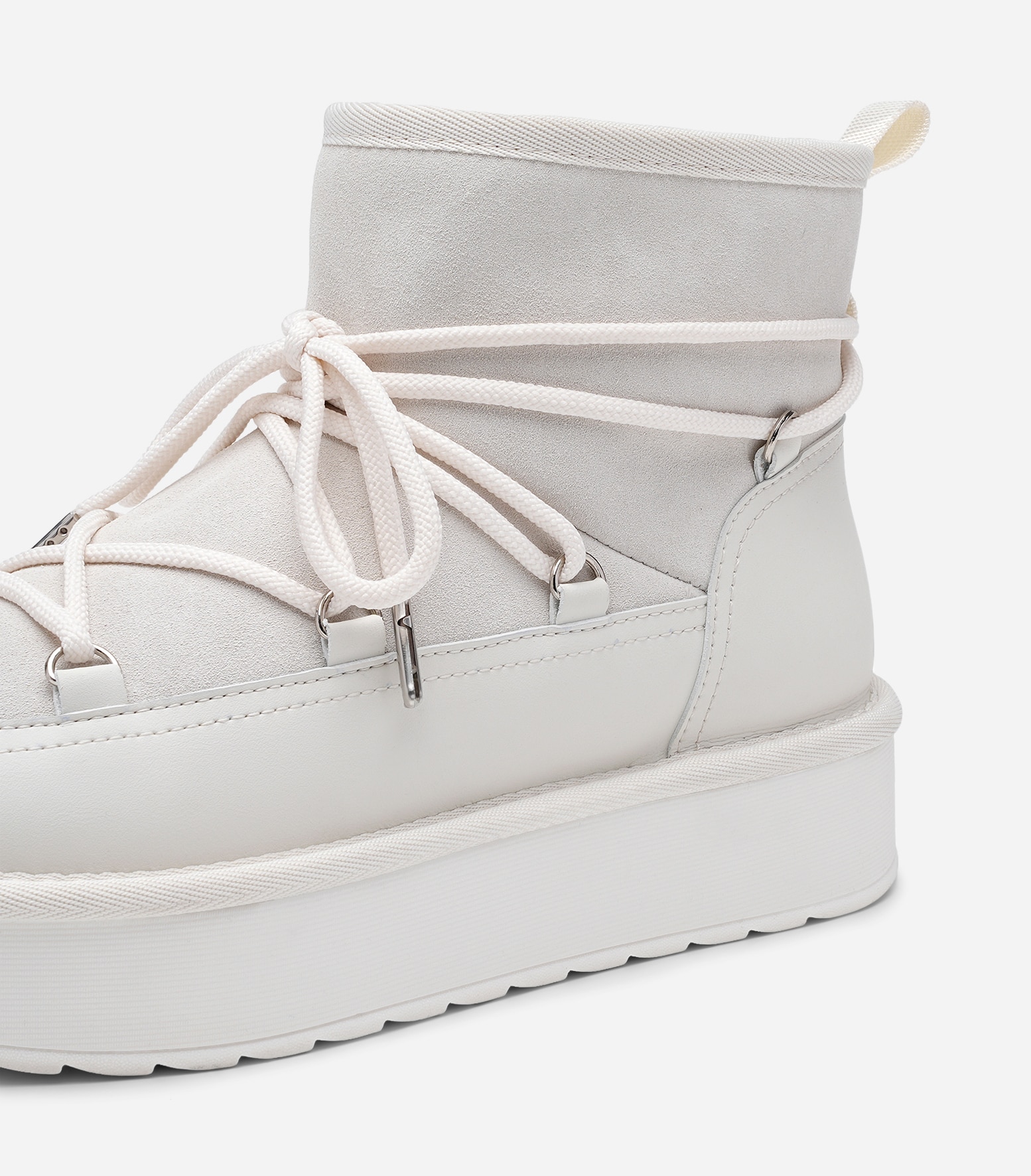 PACE, Varmforet boots Hvit