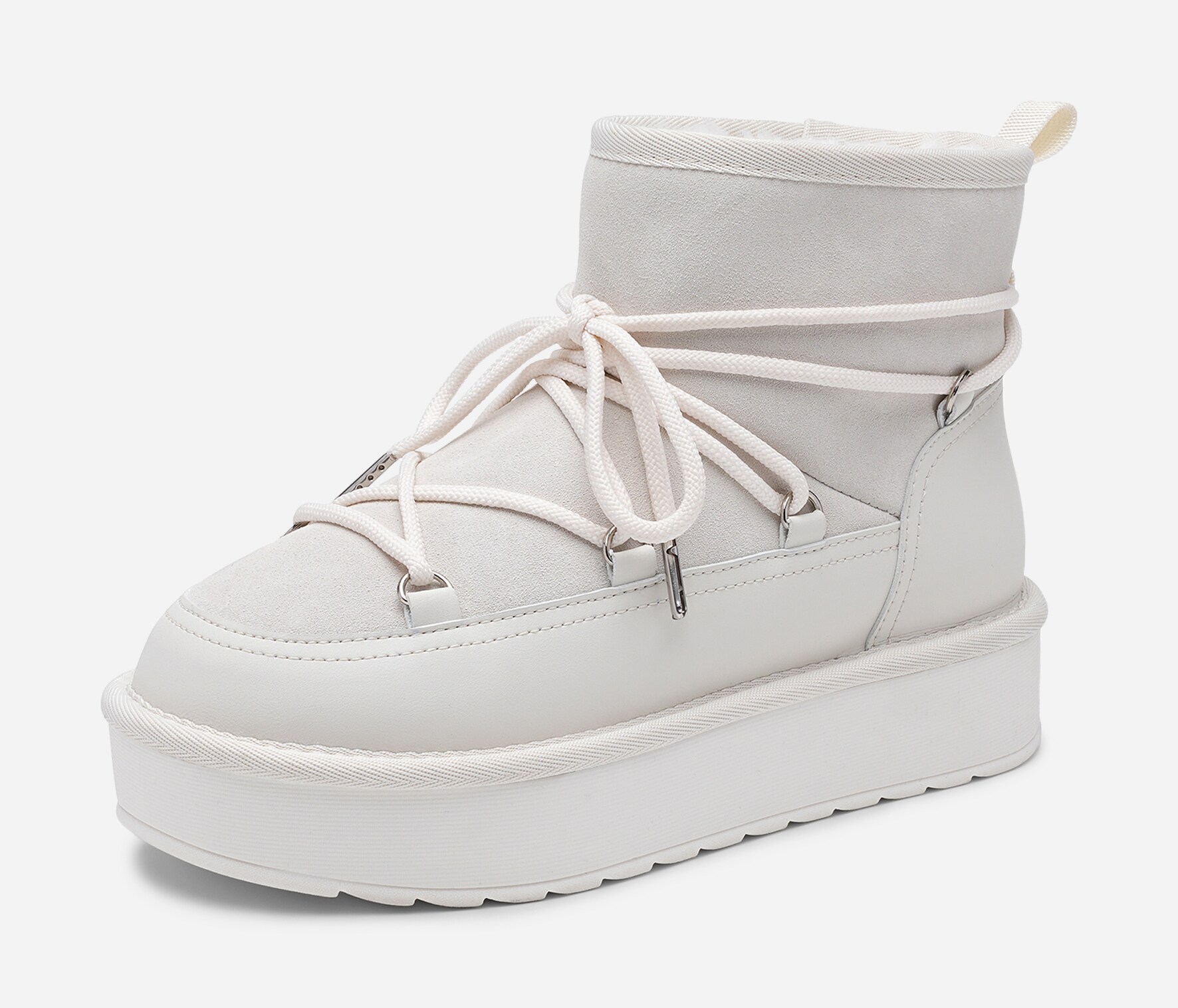 PACE, Varmforet boots Hvit