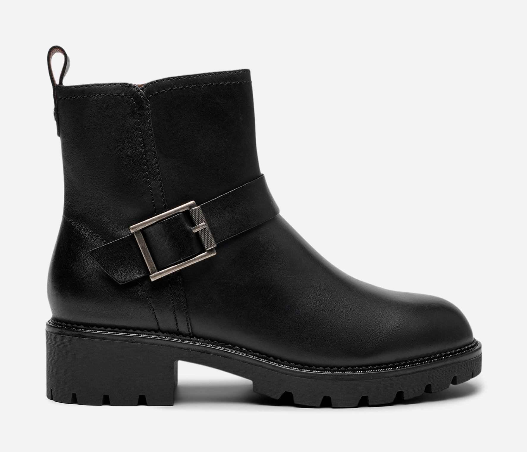 PACE, Boots med spenne Sort