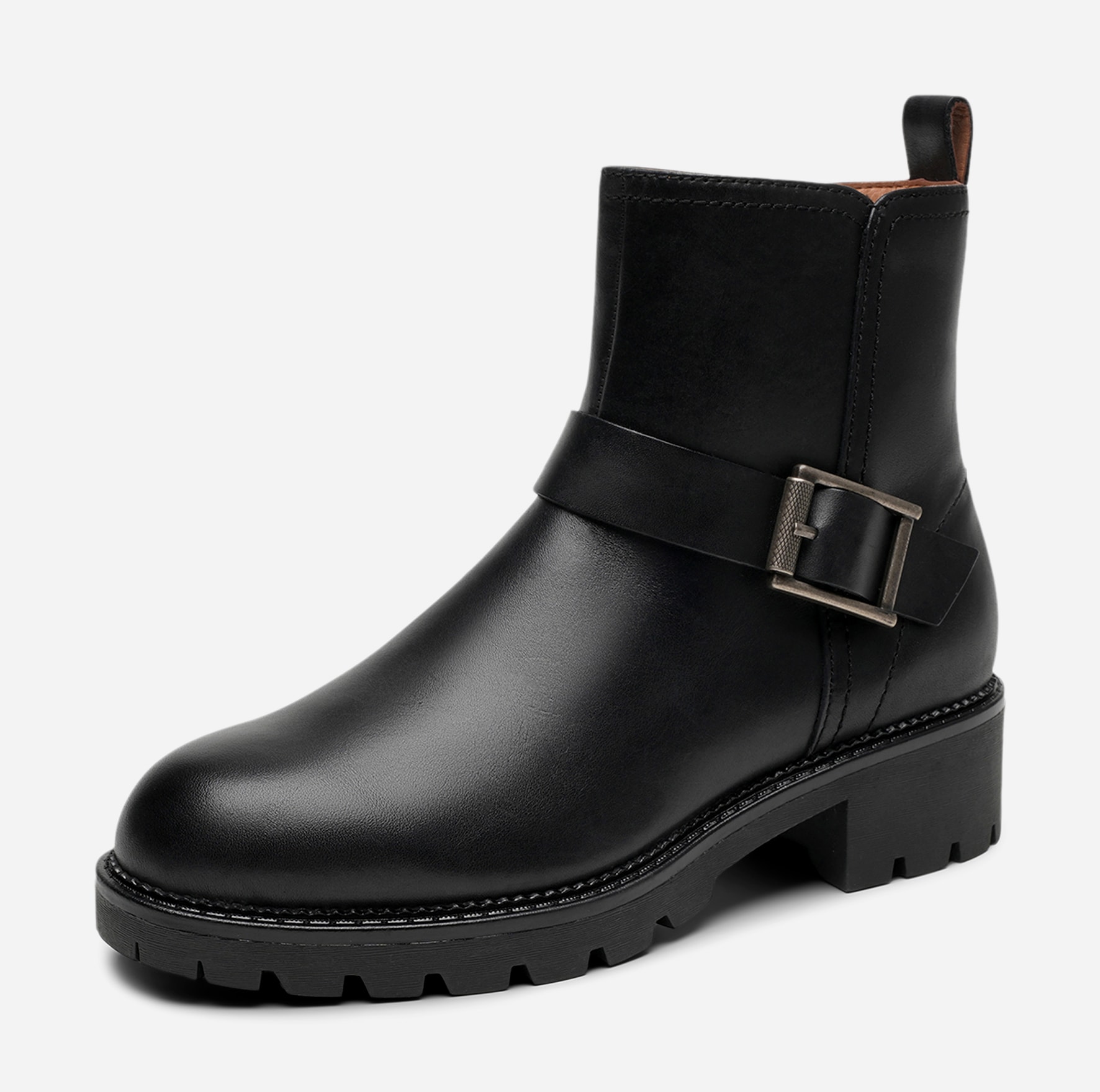 PACE, Boots med spenne Sort