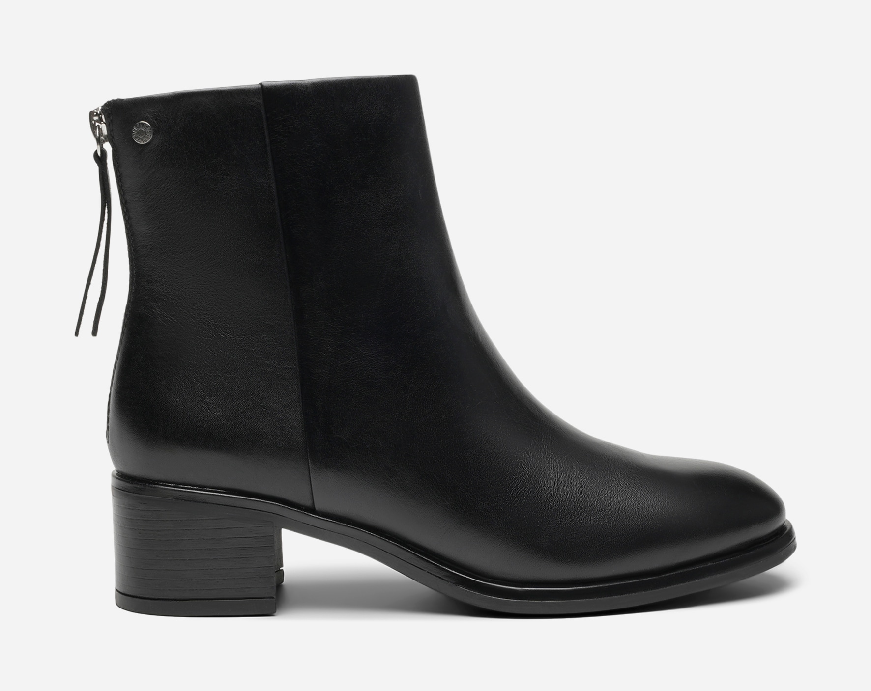 PACE, Boots med glidelås Sort