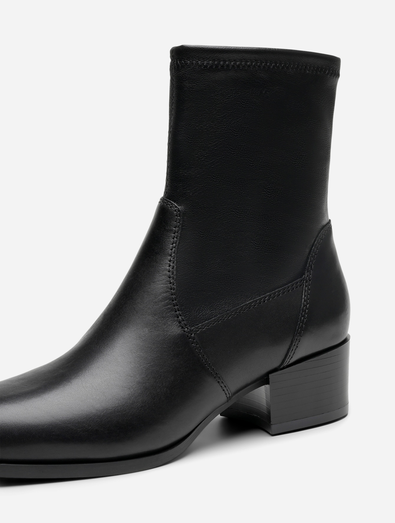 PACE, Boots med stretch Sort