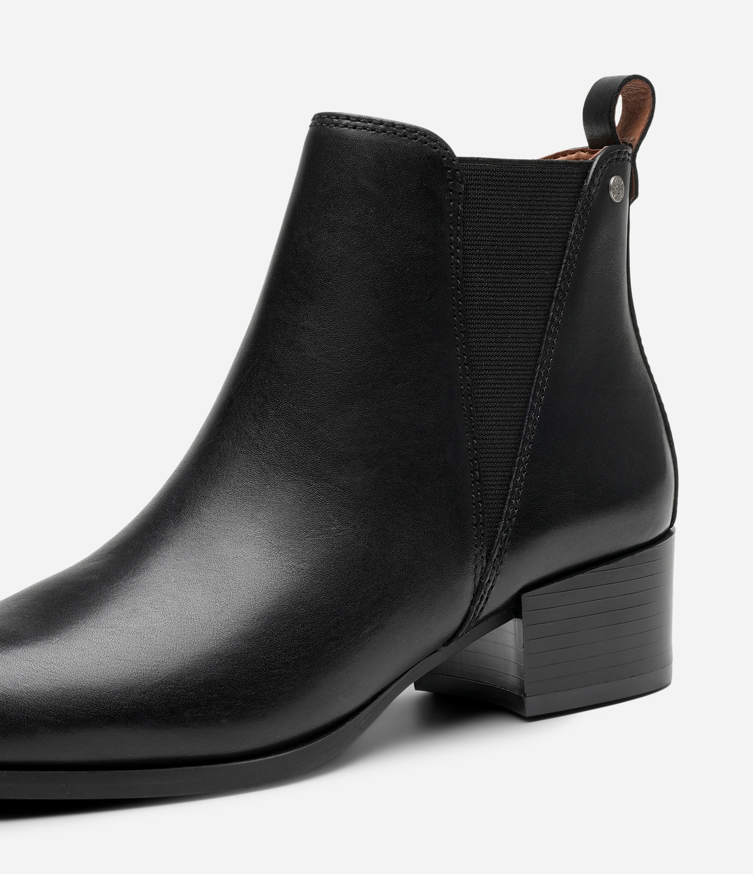 PACE, Boots med stretch Sort