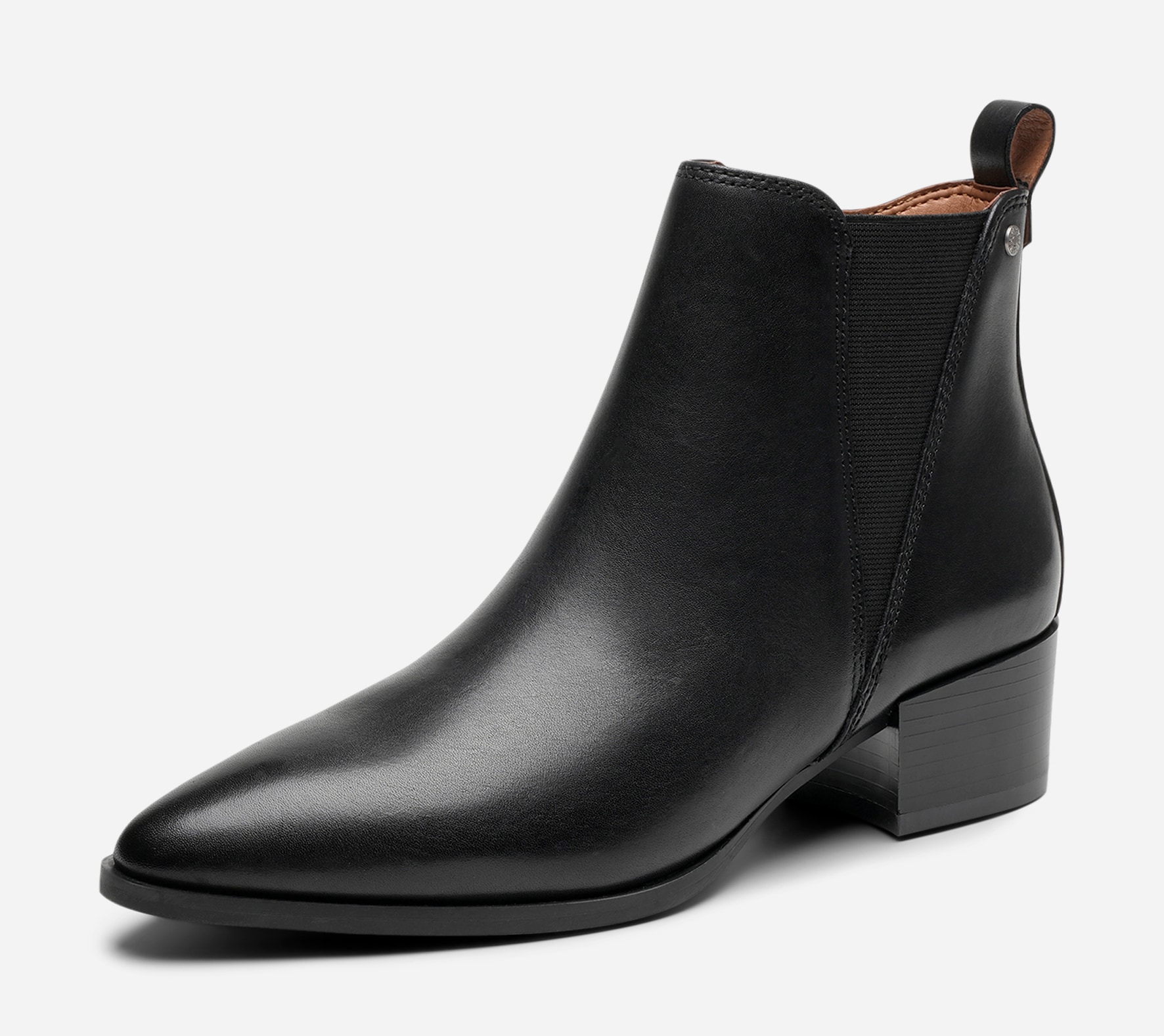 PACE, Boots med stretch Sort
