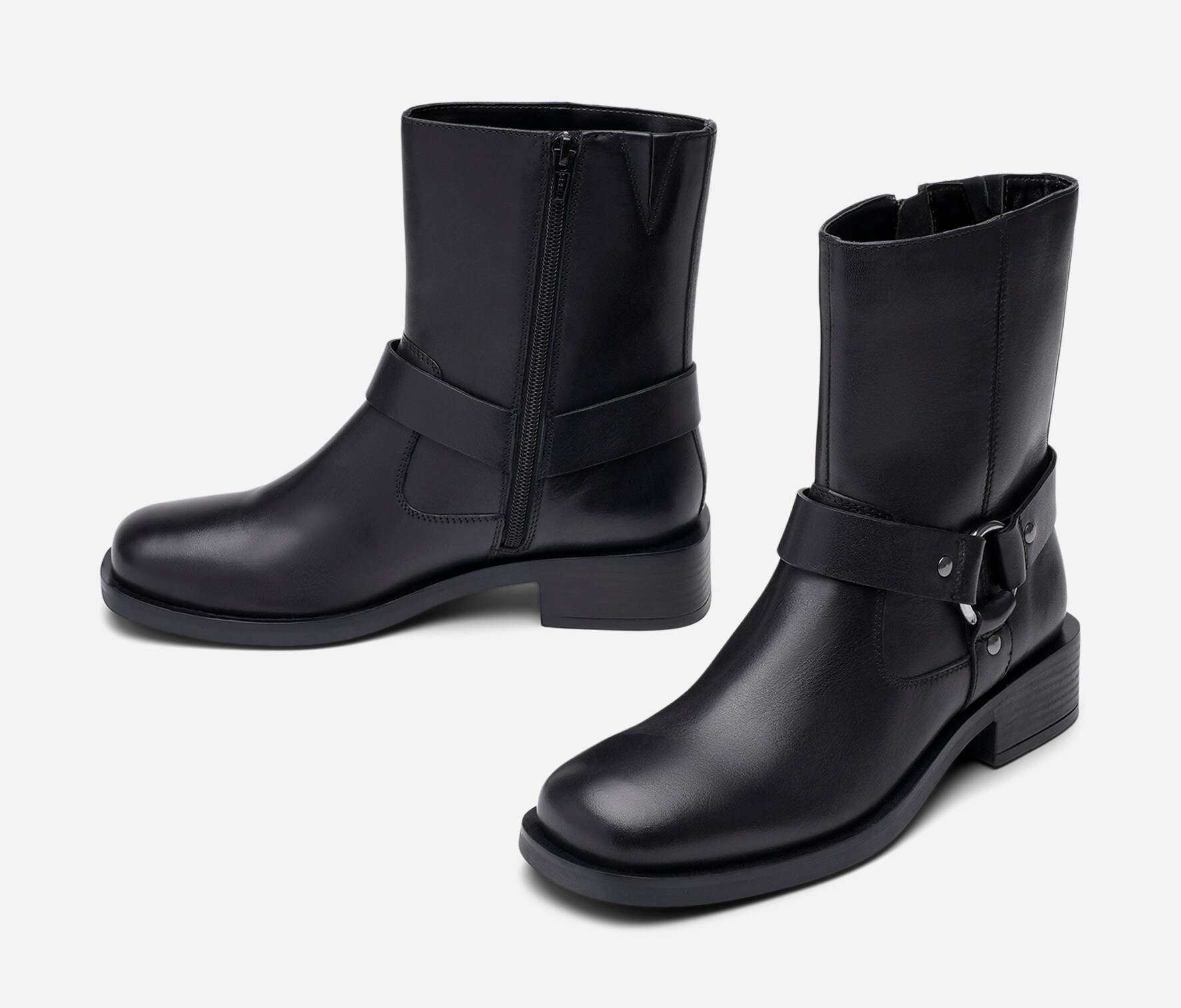 PACE, Bikerboots Sort