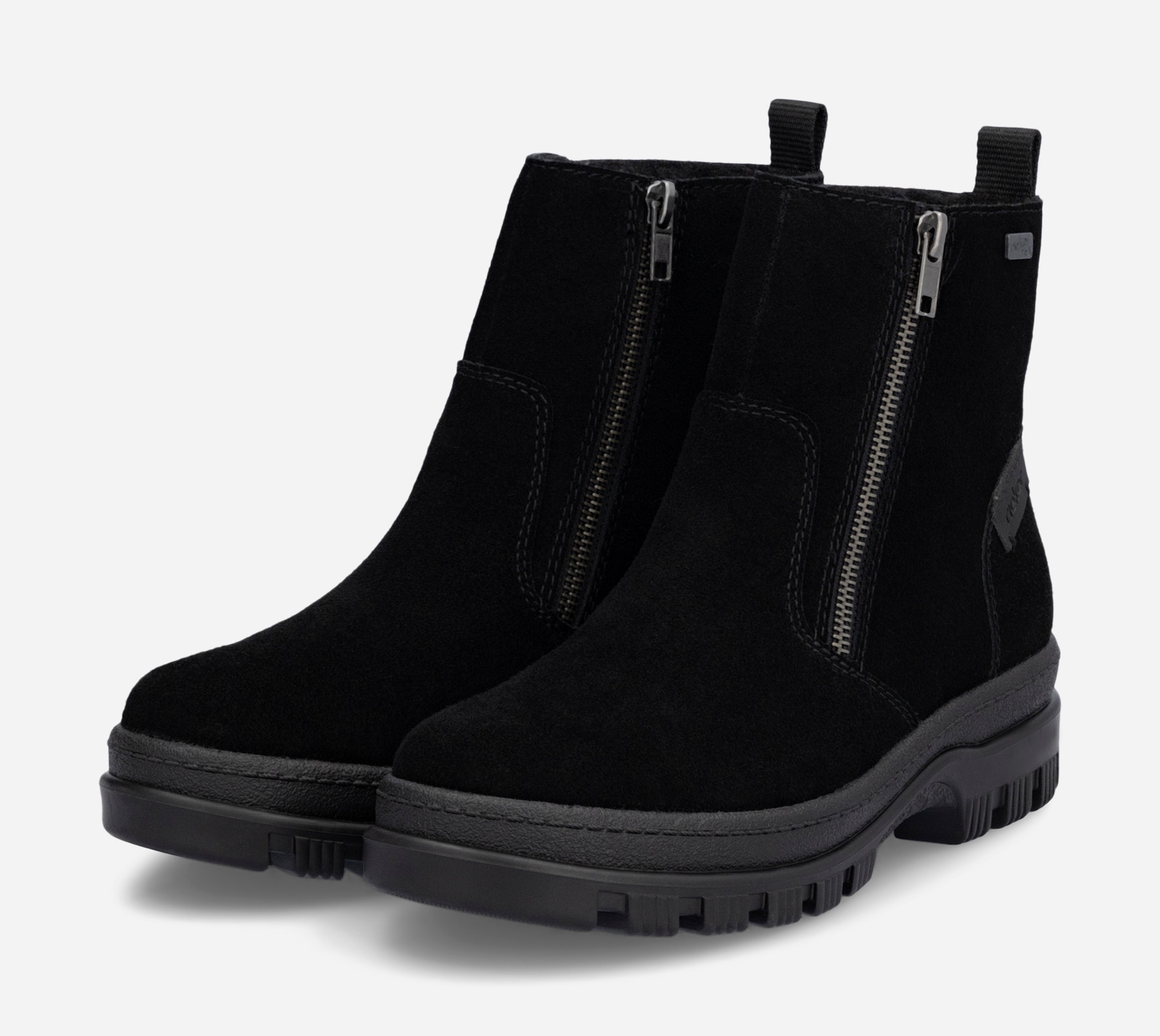 RIEKER, Varmforet boots Sort