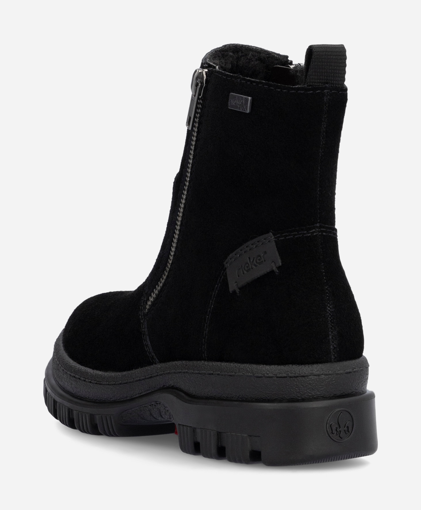 RIEKER, Varmforet boots Sort