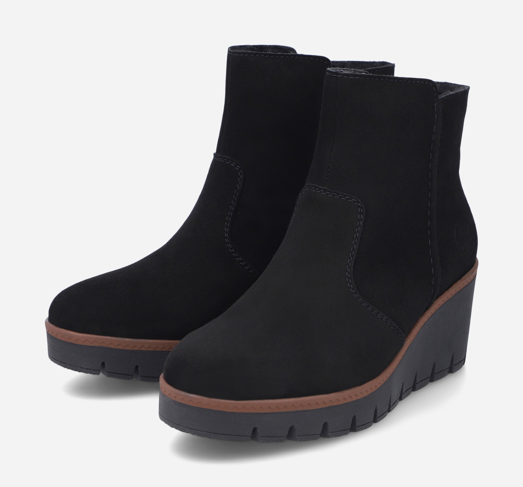 RIEKER, Boots Sort